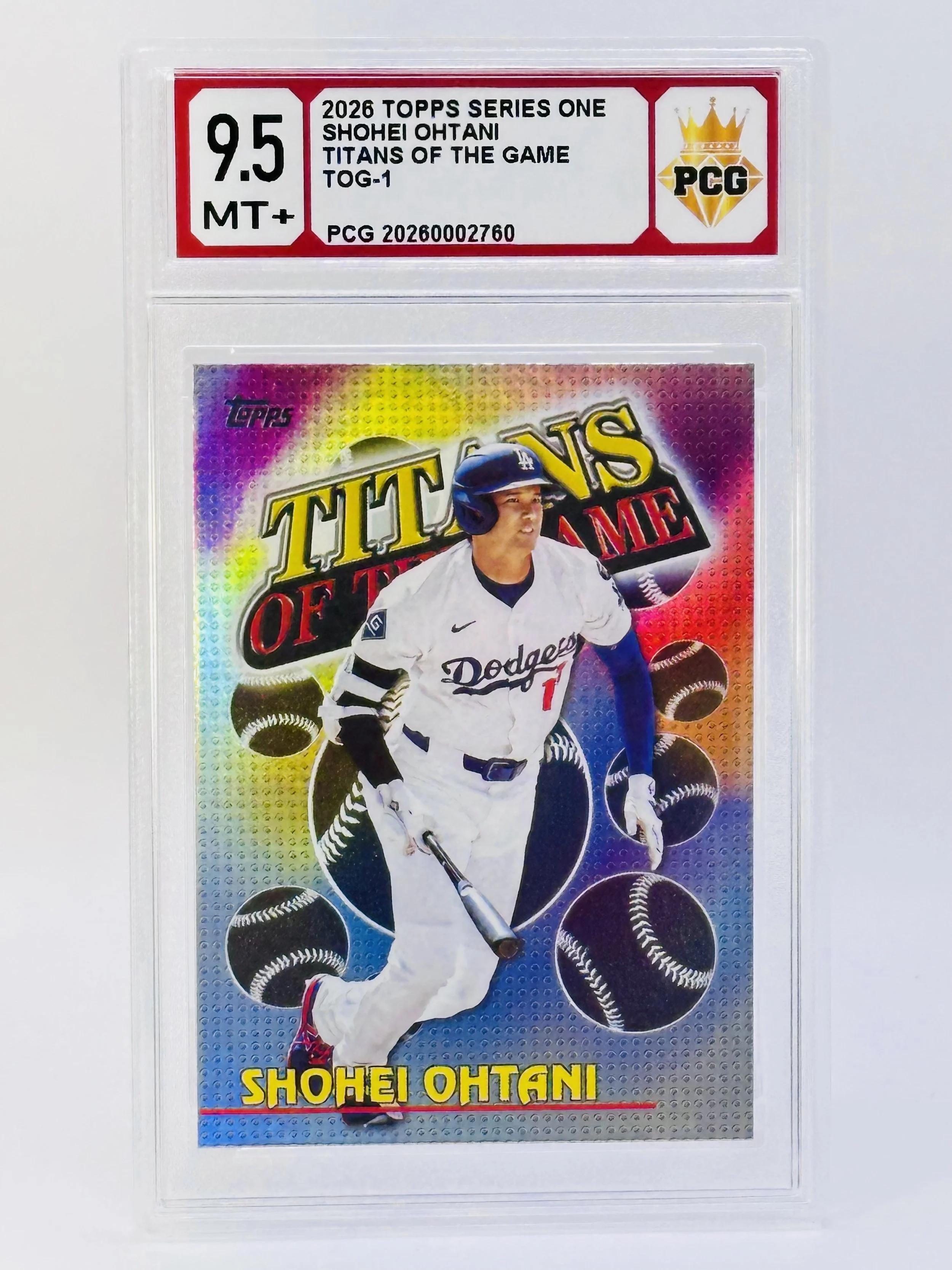 #20260002760 2026 SHOHEI OHTANI 9.5 MT+