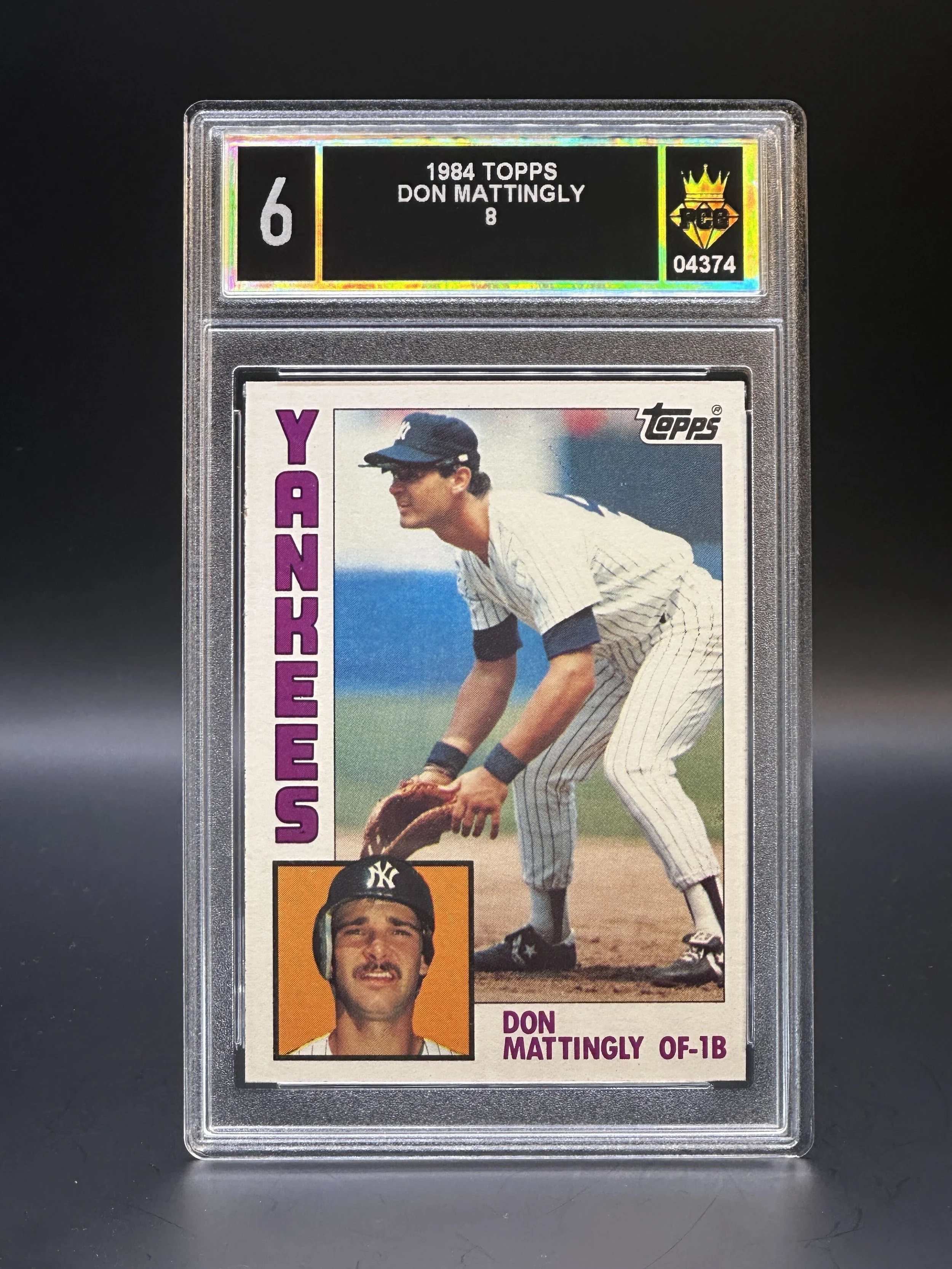 #04374 1984 DON MATTINGLY 6