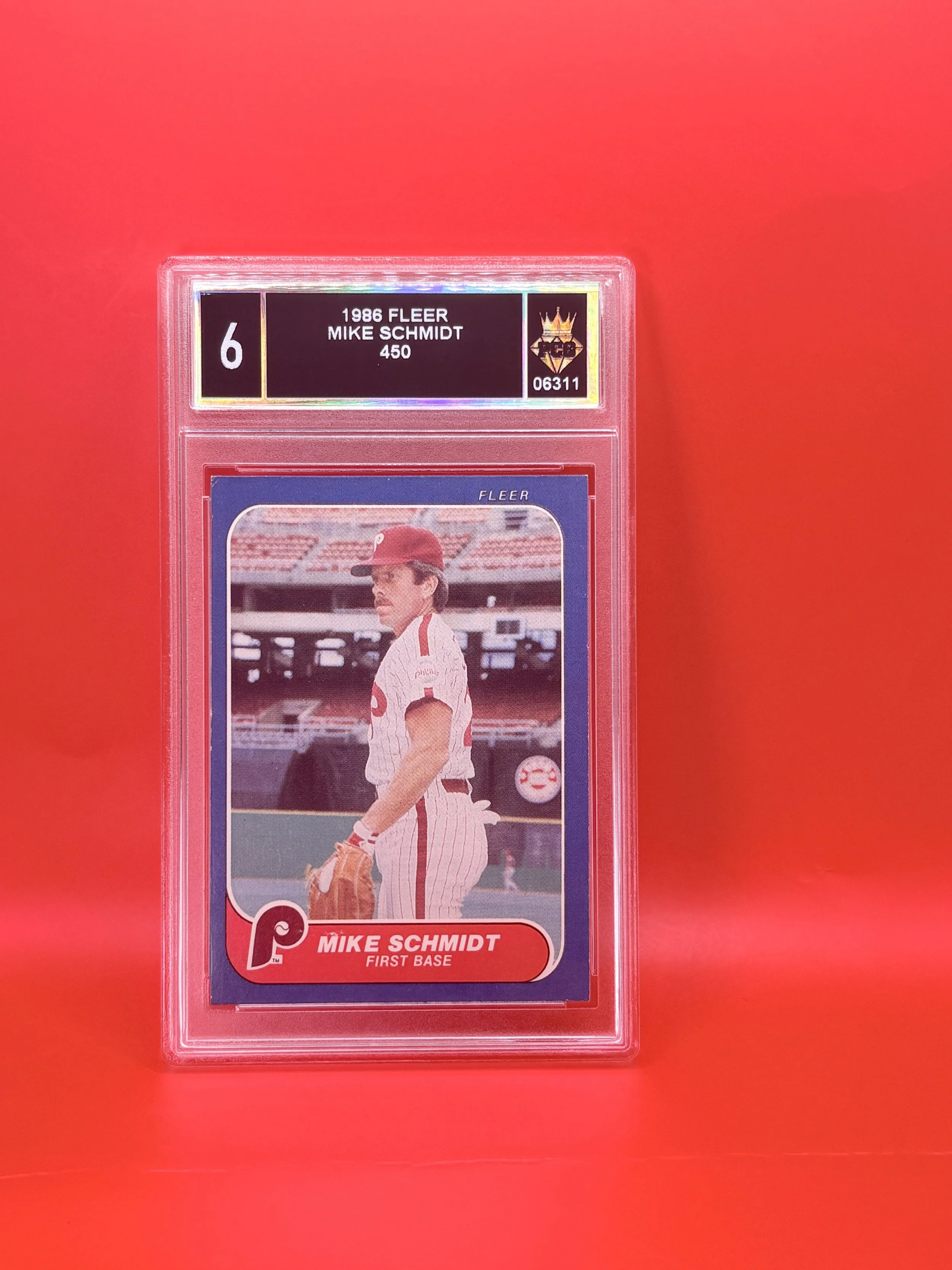 #06311 1986 MIKE SCHMIDT 6