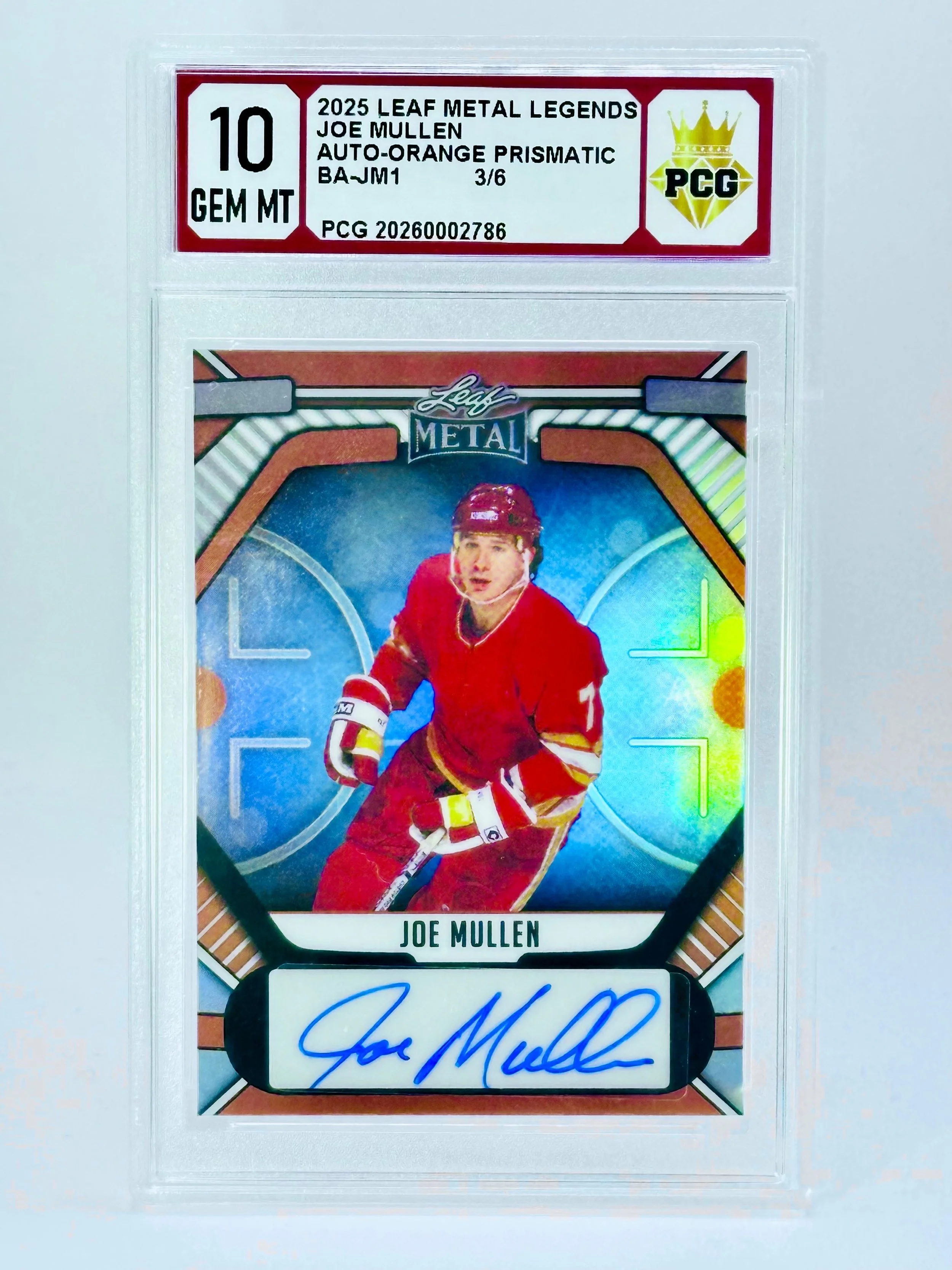 #20260002786 2025 JOE MULLEN 10 GEM MT