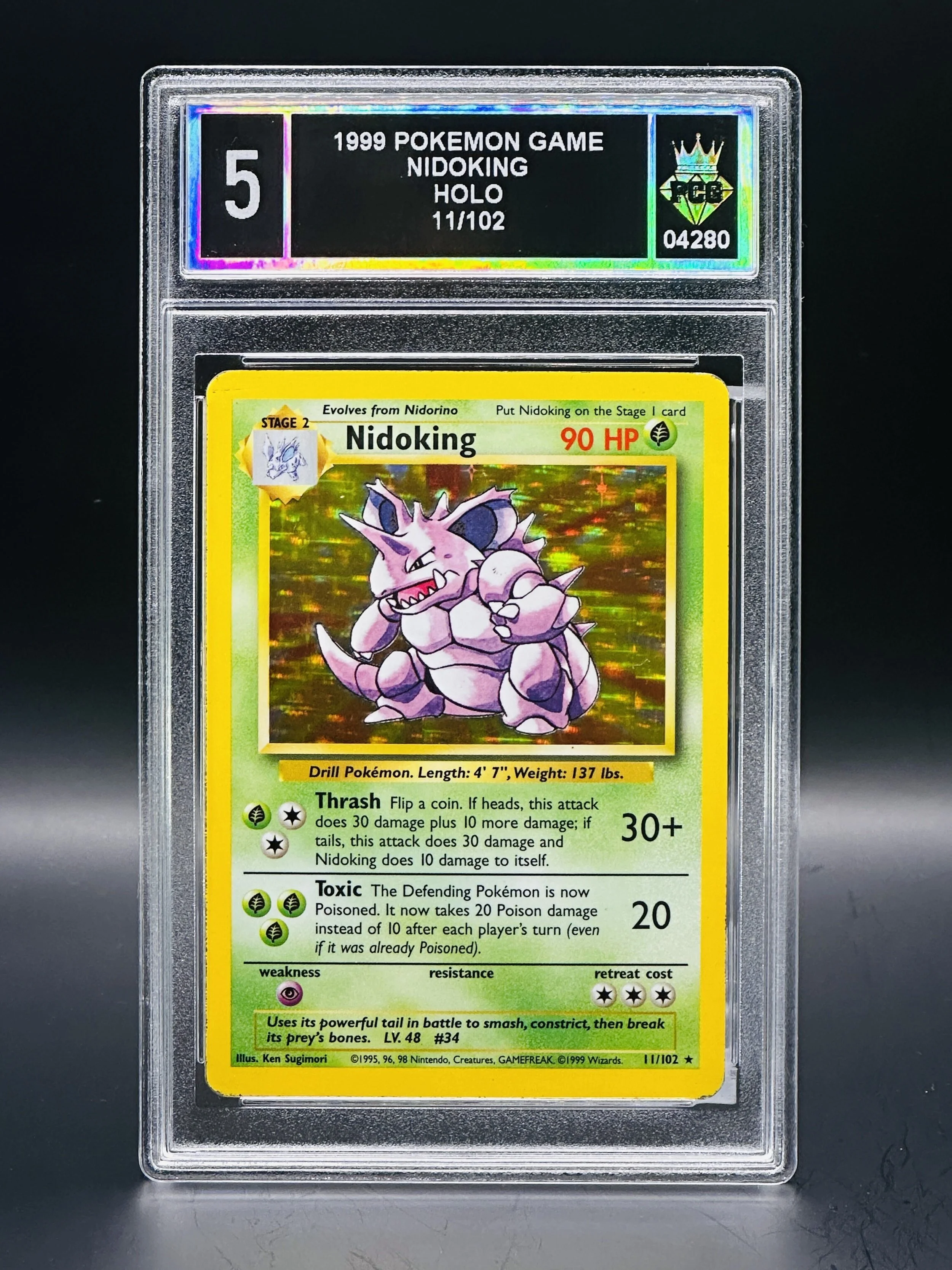 #04280 1999 NIDOKING 5