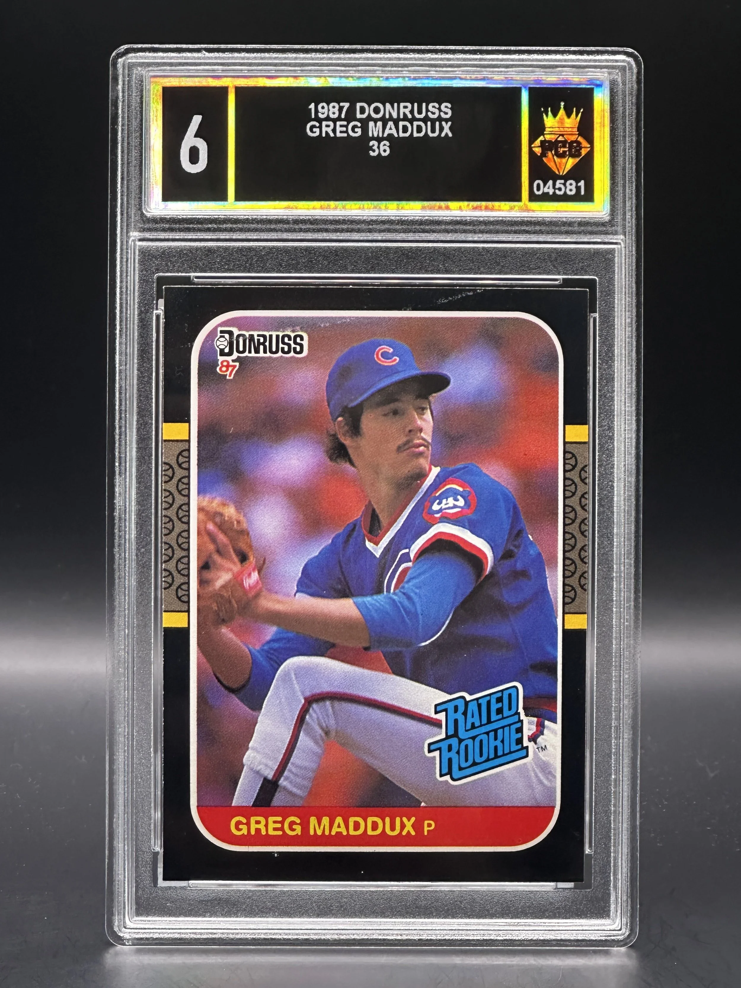 #04581 1987 GREG MADDUX 6