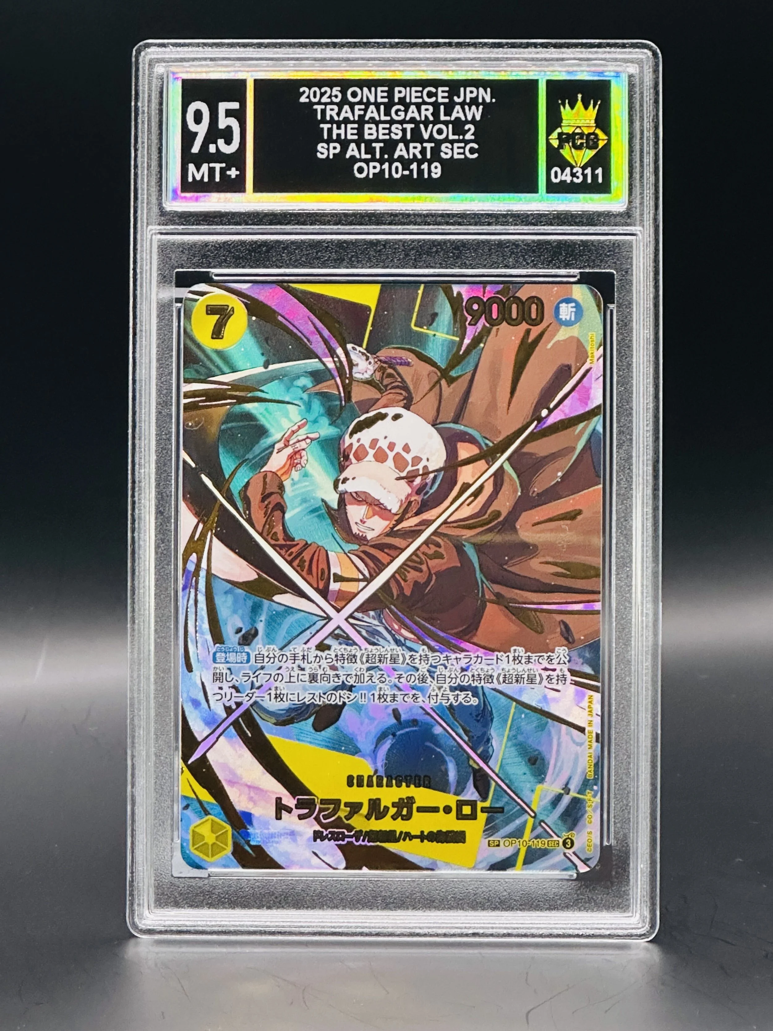 #04311 2025 TRAFALGAR LAW 9.5 MT+
