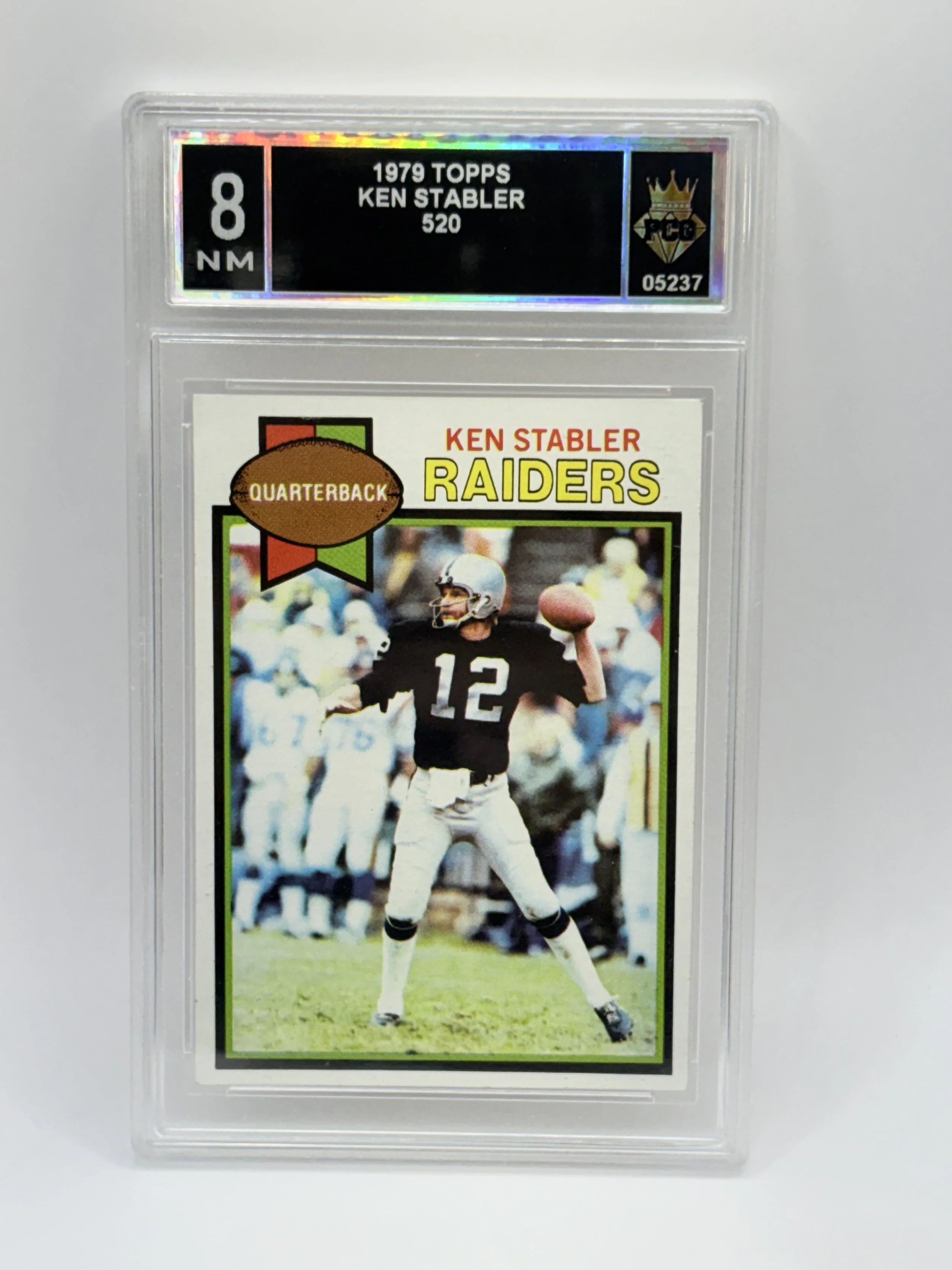 #20260005237 1979 KEN STABLER 8 NM
