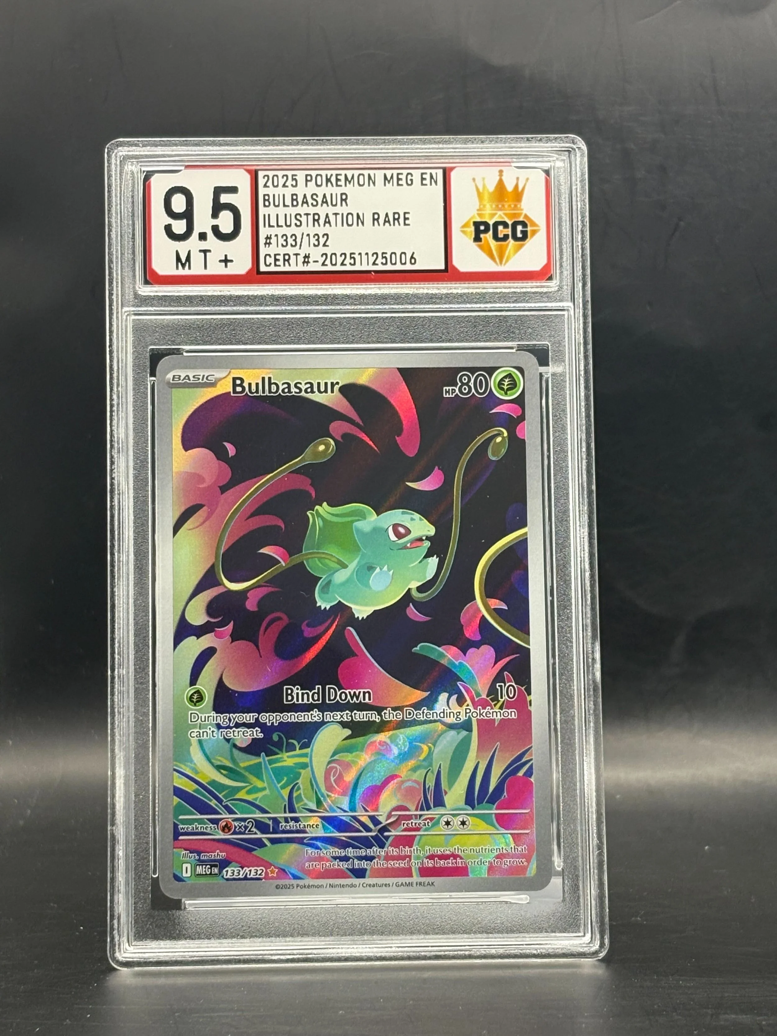 #20251125006 2025 POKEMON BULBASAR 9.5 MT