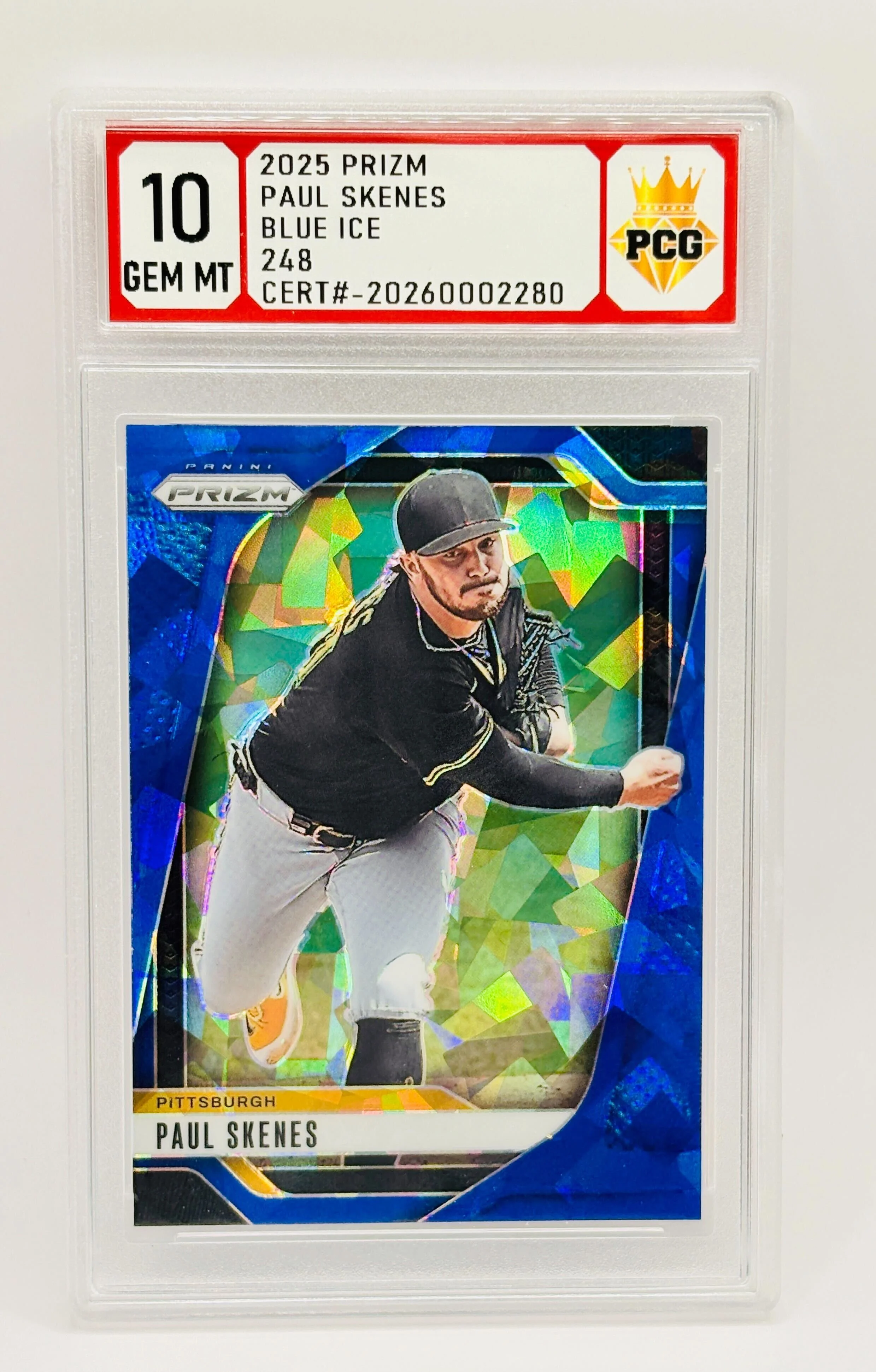 #20260002280 2025 PAUL SKENES 10 GEM MT