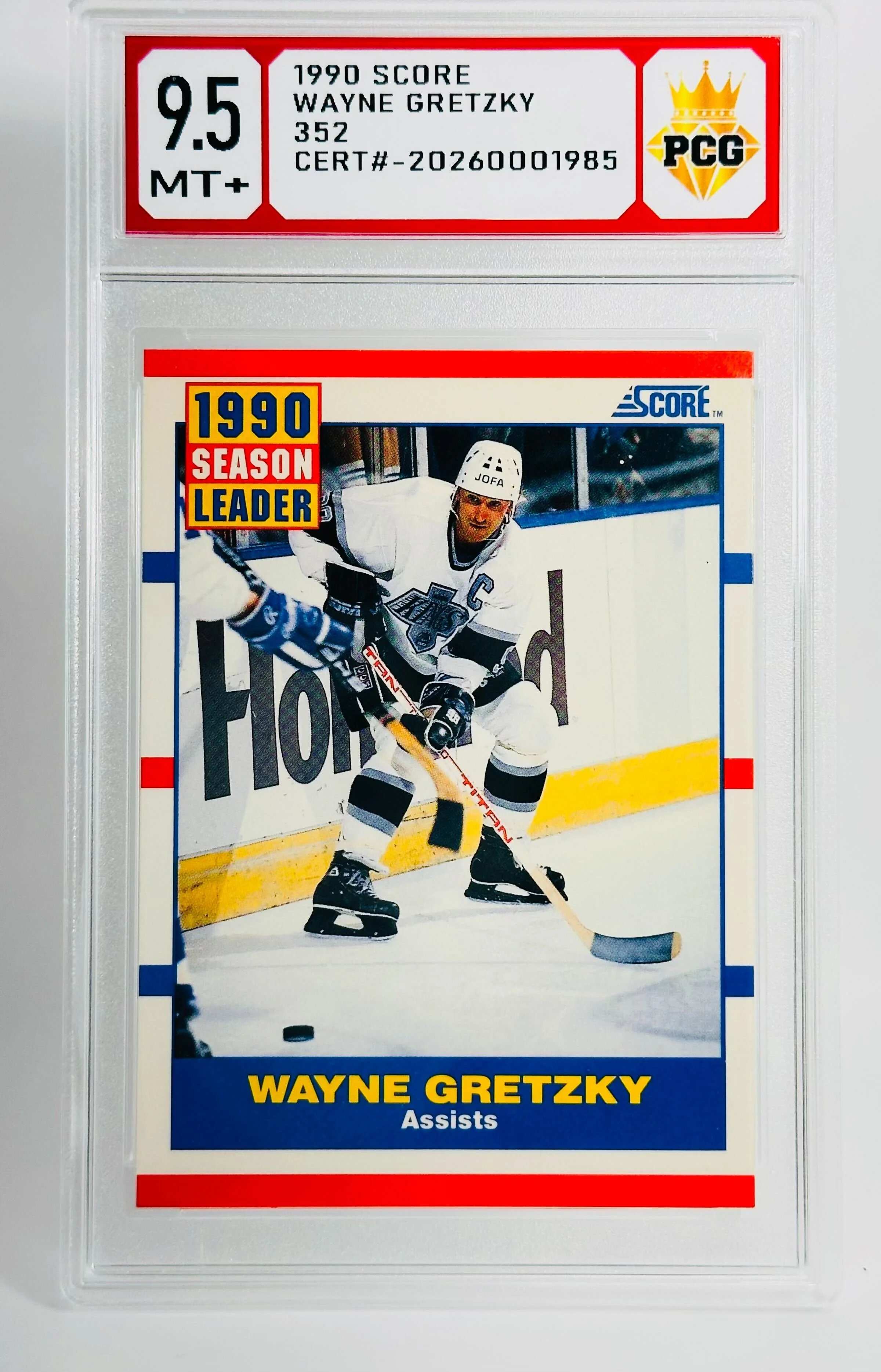 #20260001985 1990 WAYNE GRETZKY 9.5 MT+