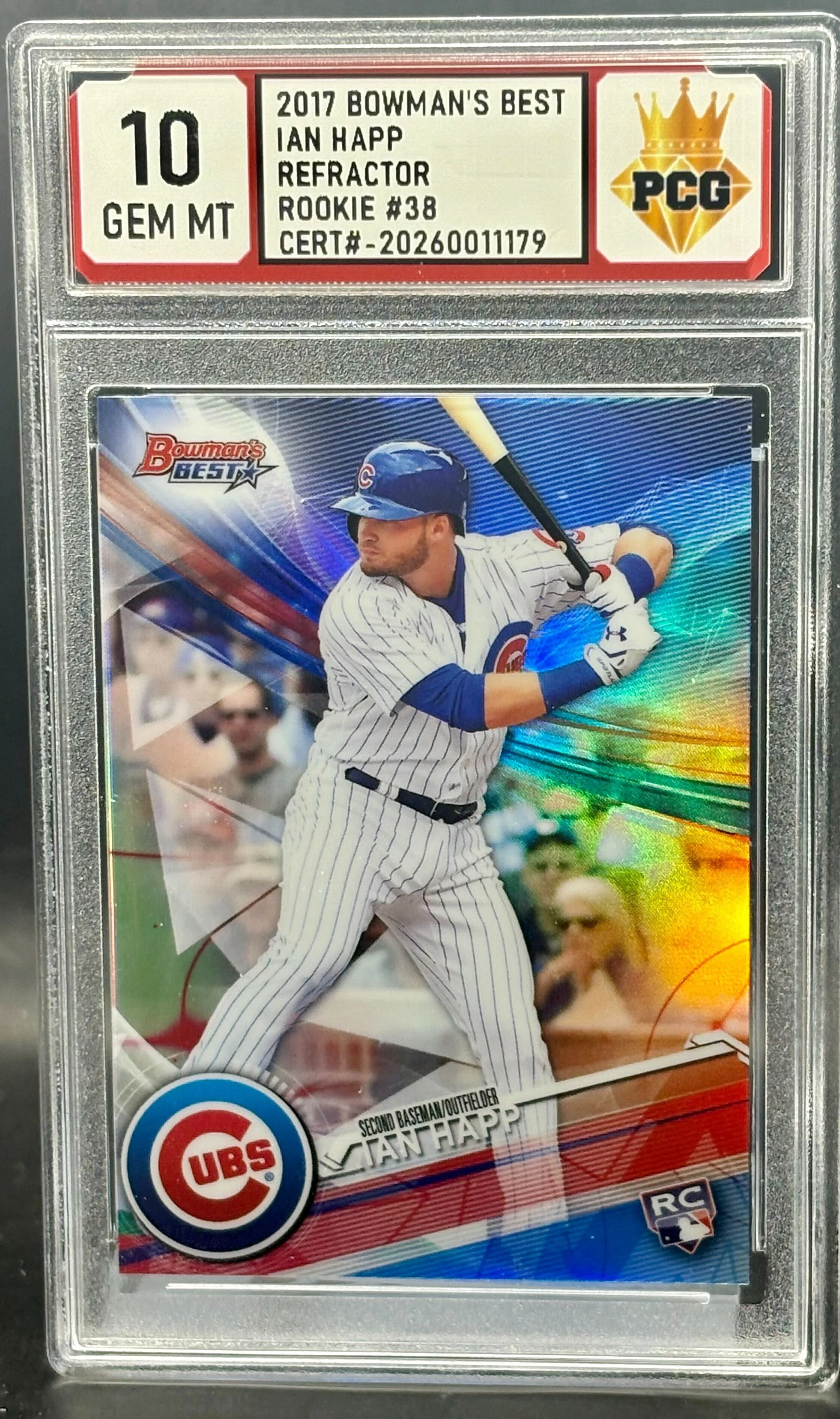 #20260011179 2017 IAN HAPP RC 10 GEM MT