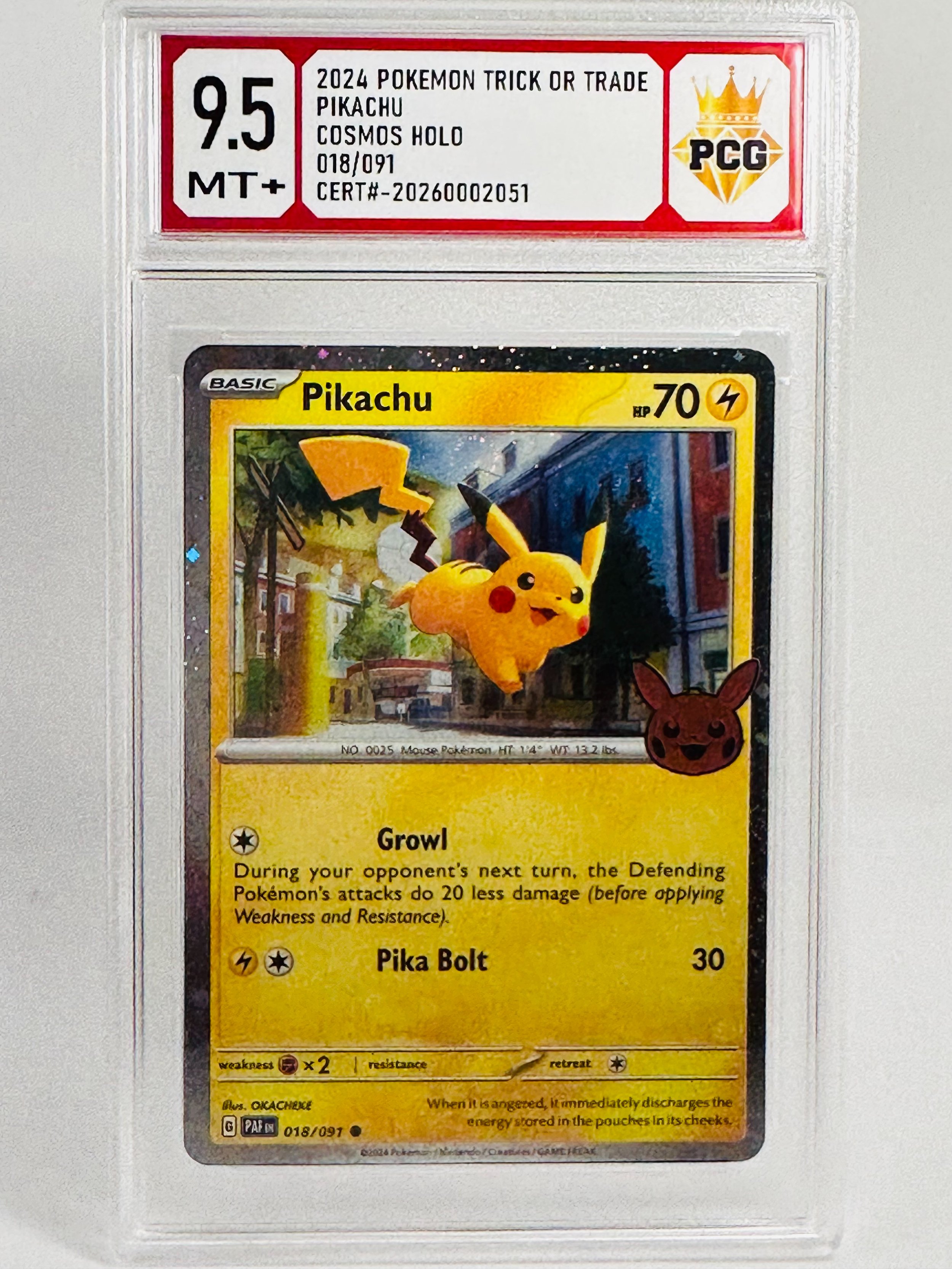 #20260002051 2024 PIKACHU 9.5 MT+