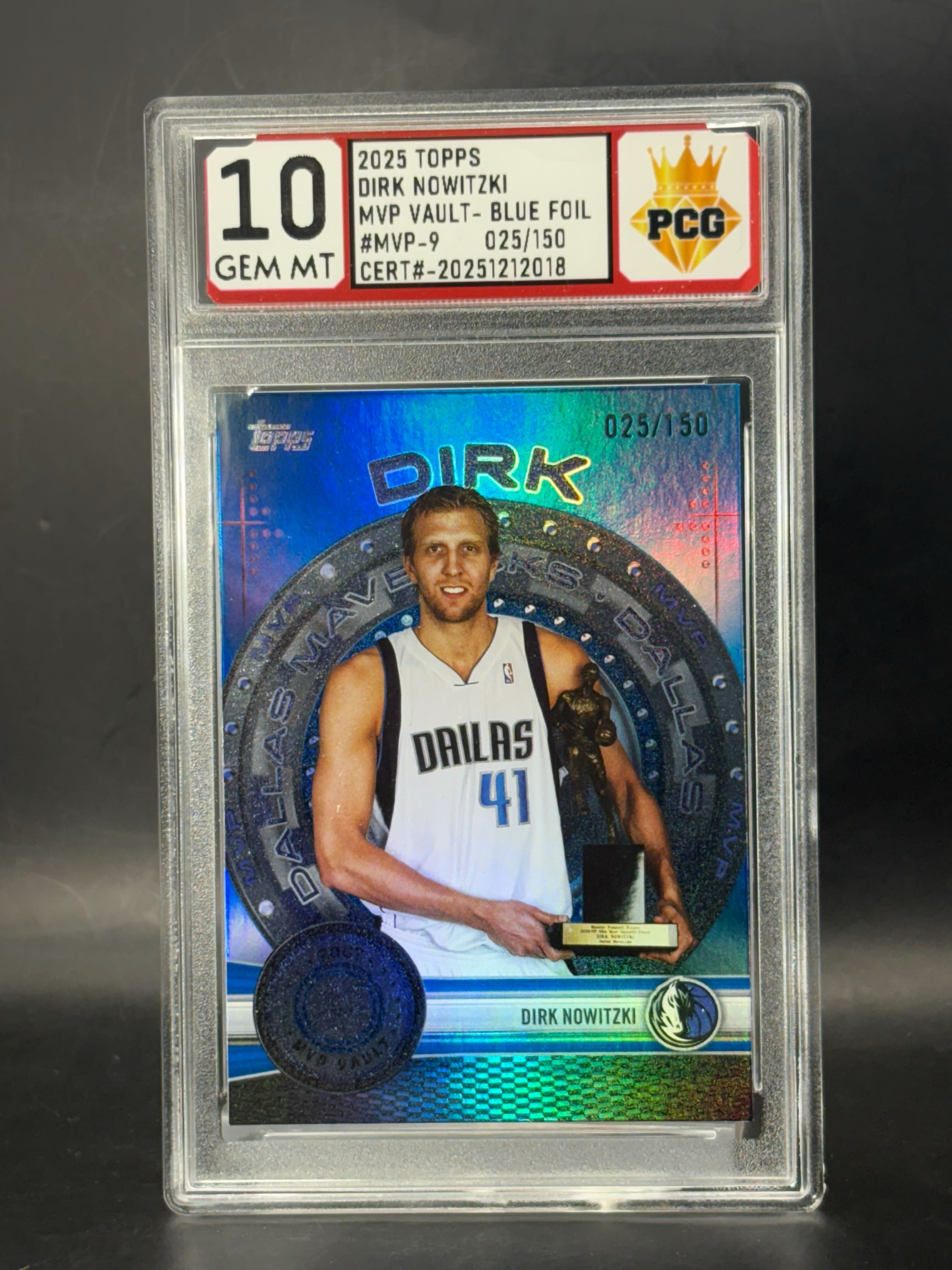 #20251212018 Dirk Nowitzki 10 GEM MT