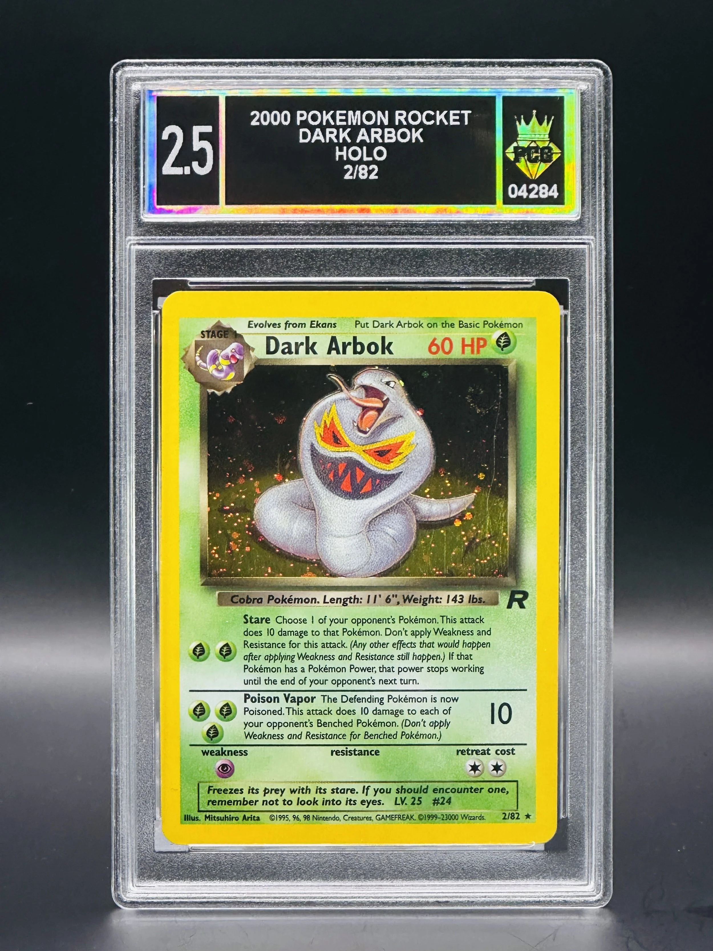 #04284 2000 DARK ARBOK 2.5