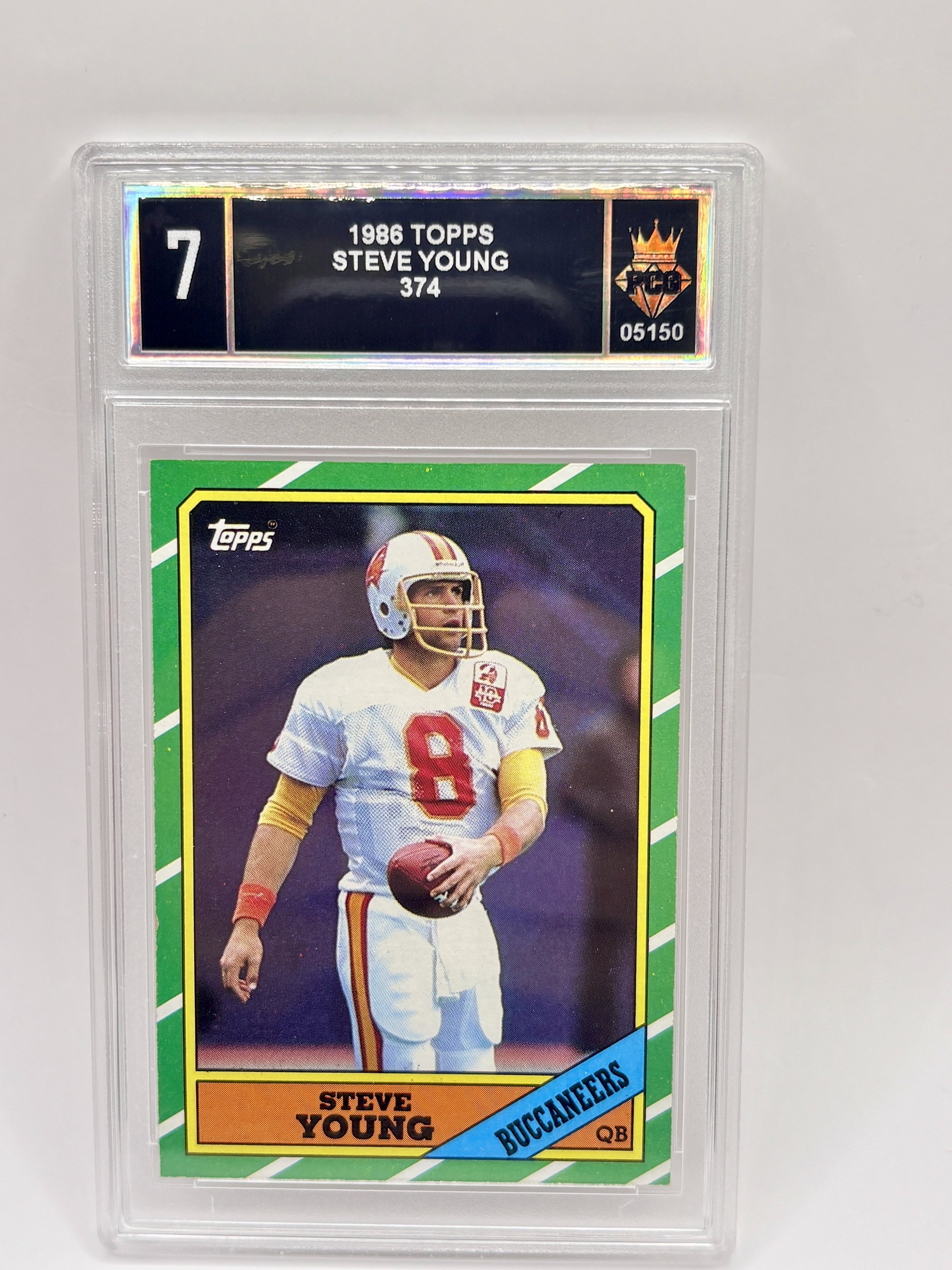 #20260005150 1986 STEVE YOUNG 7