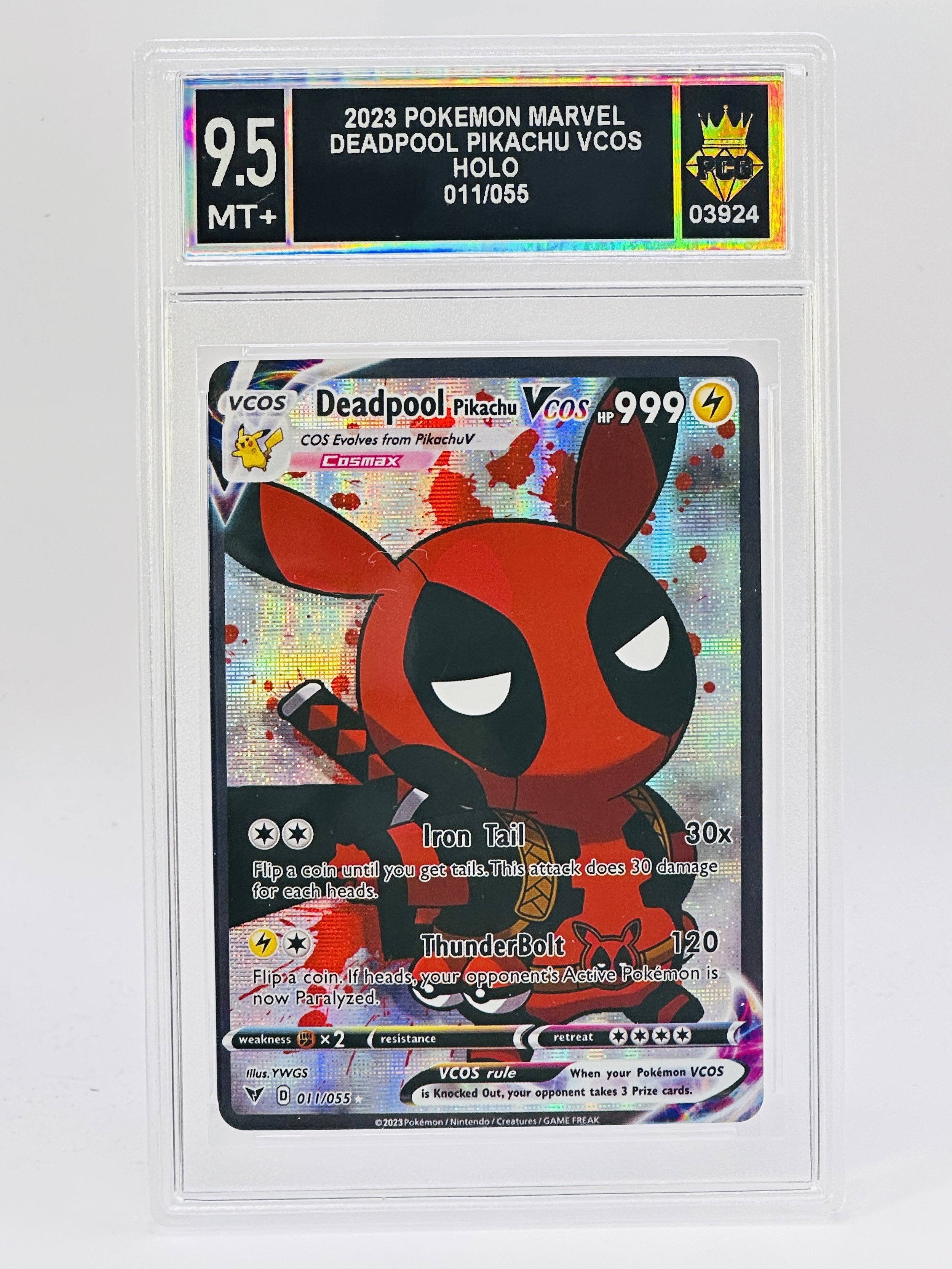 #20260003924 2023 DEADPOOL PIKACHU VCOS 9.5 MT+