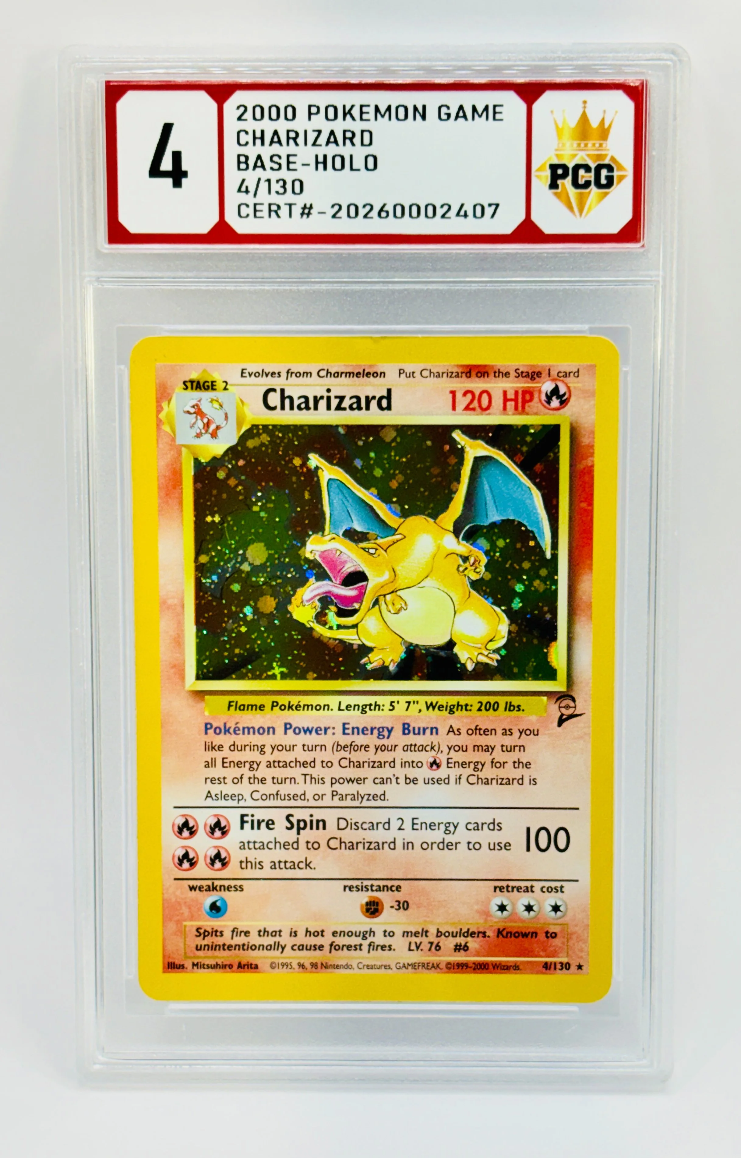 #20260002407 2000 CHARIZARD 4