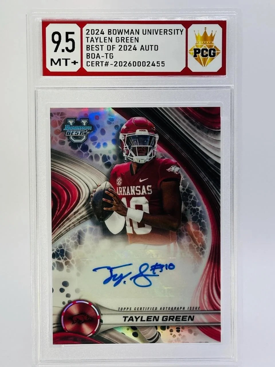 #20260002455 2024 TAYLEL GREEN AUTO 9.5 MT+
