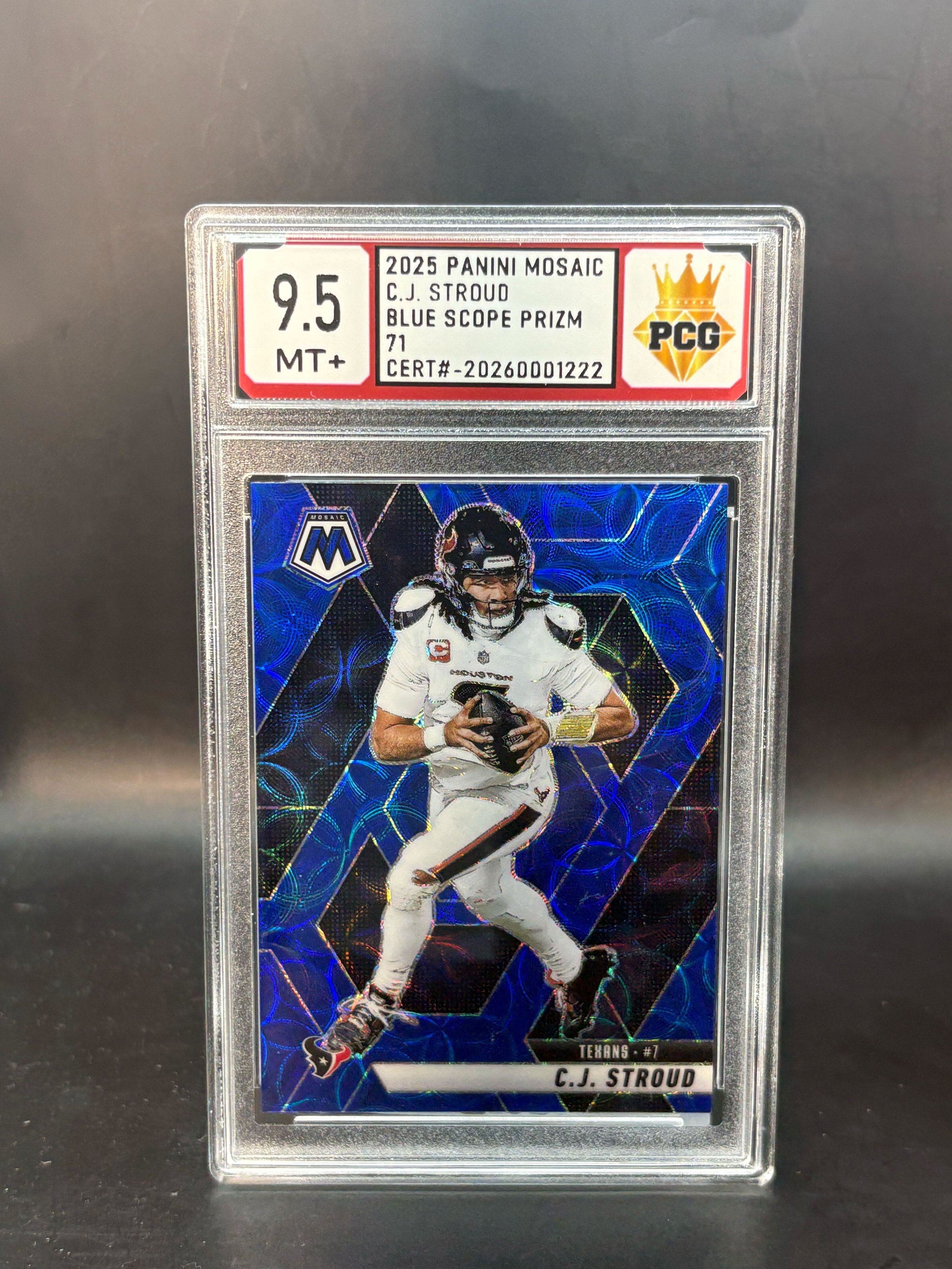 #20260001222 2025 C.J. STROUD 9.5 MT+