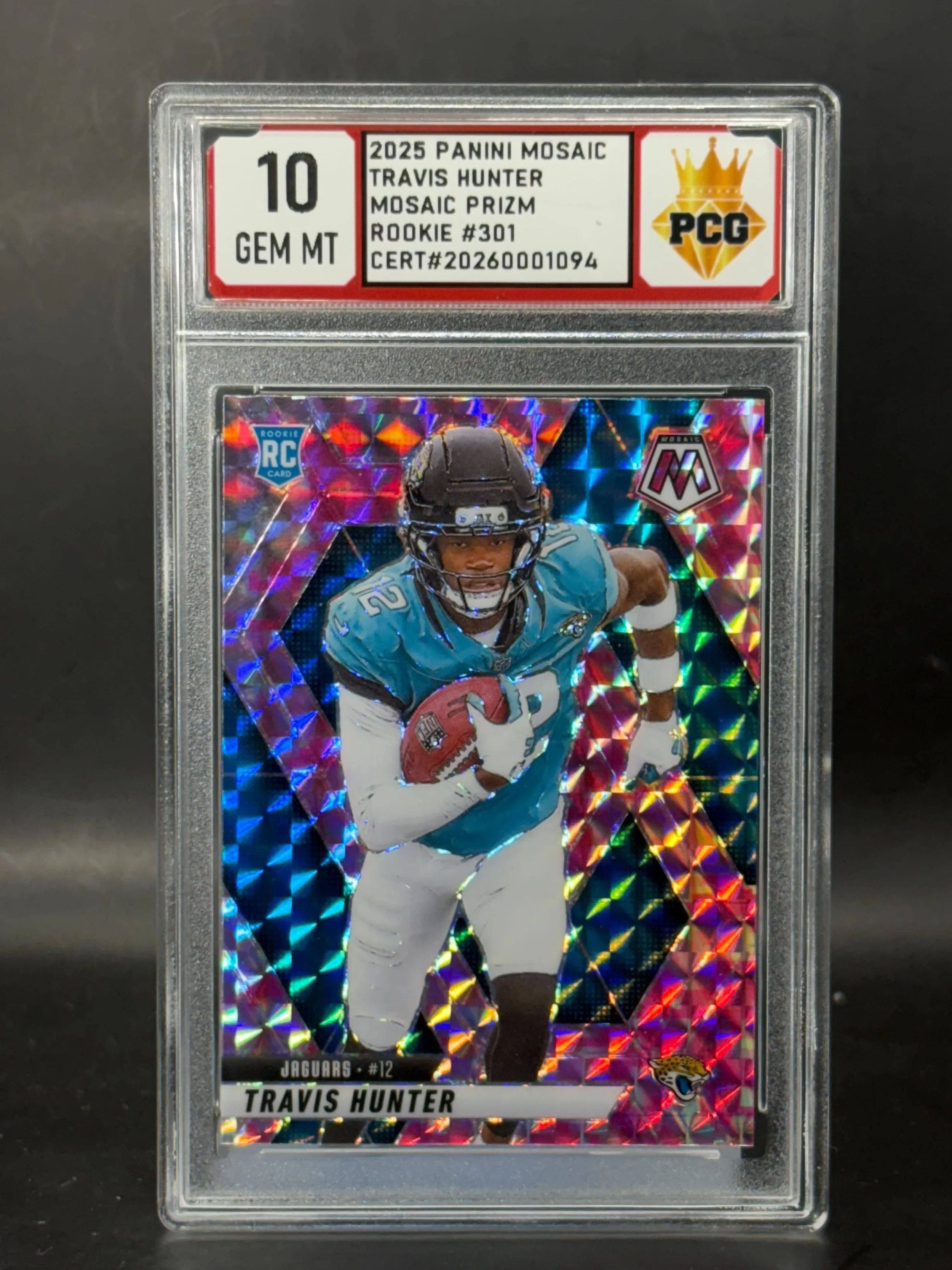 #20260001094 2025 TRAVIS HUNTER 10 GEM MT