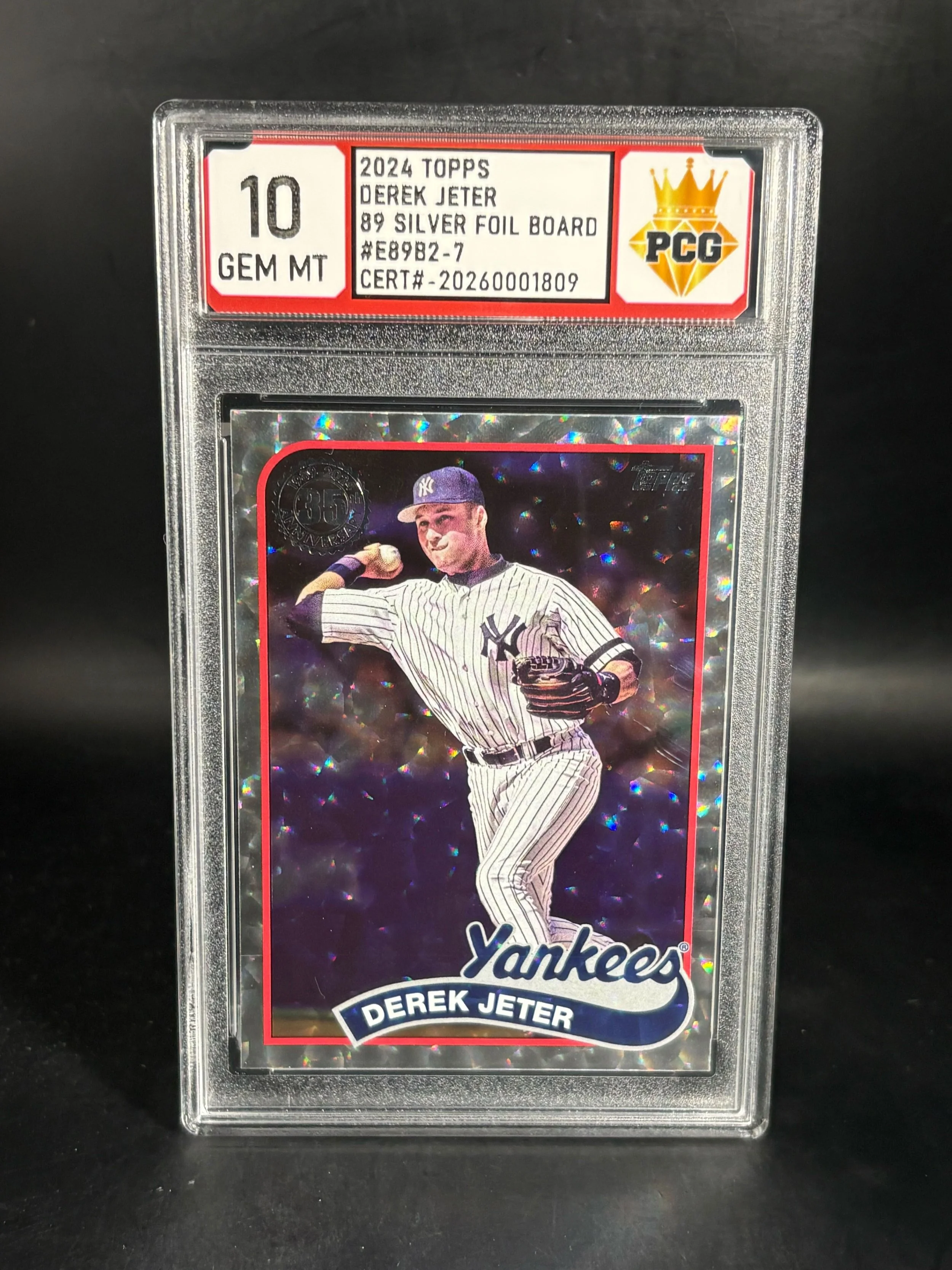 #20260001809 2024 DEREK JETER 10 GEM MT