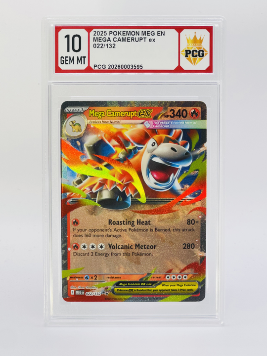 #20260003595 2025 MEGA CAMERUPT EX 10 GEM MT