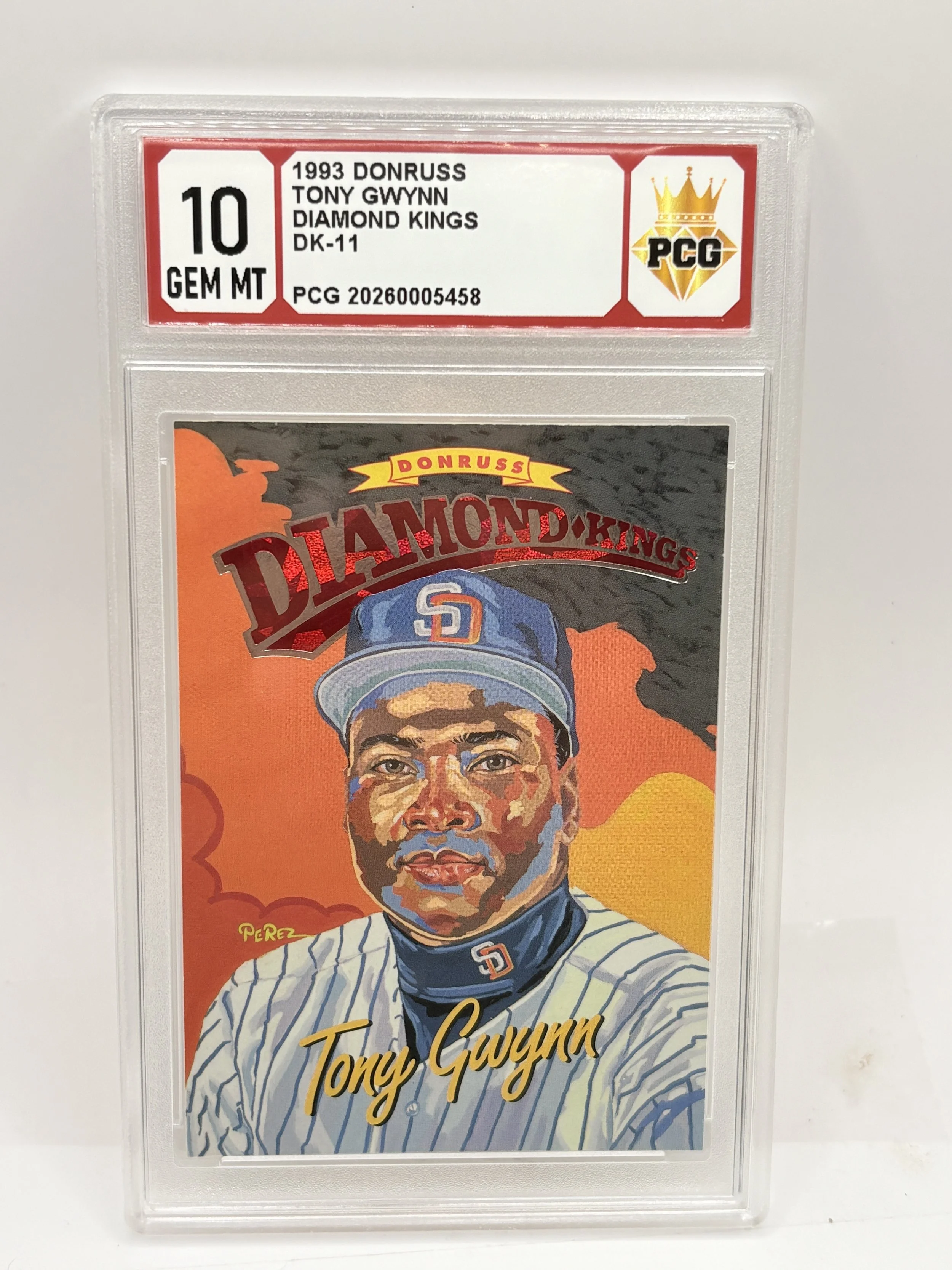 #20260005458 1993 TONY GWYNN 10 GEM MT
