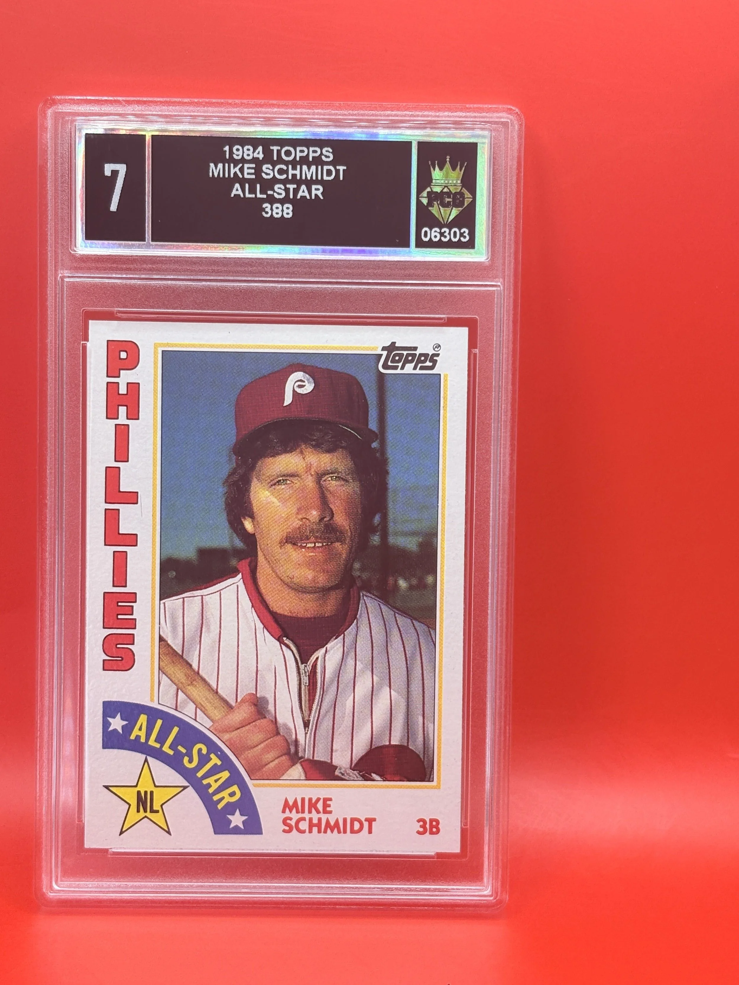 #06303 1984 MIKE SCHMIDT 7