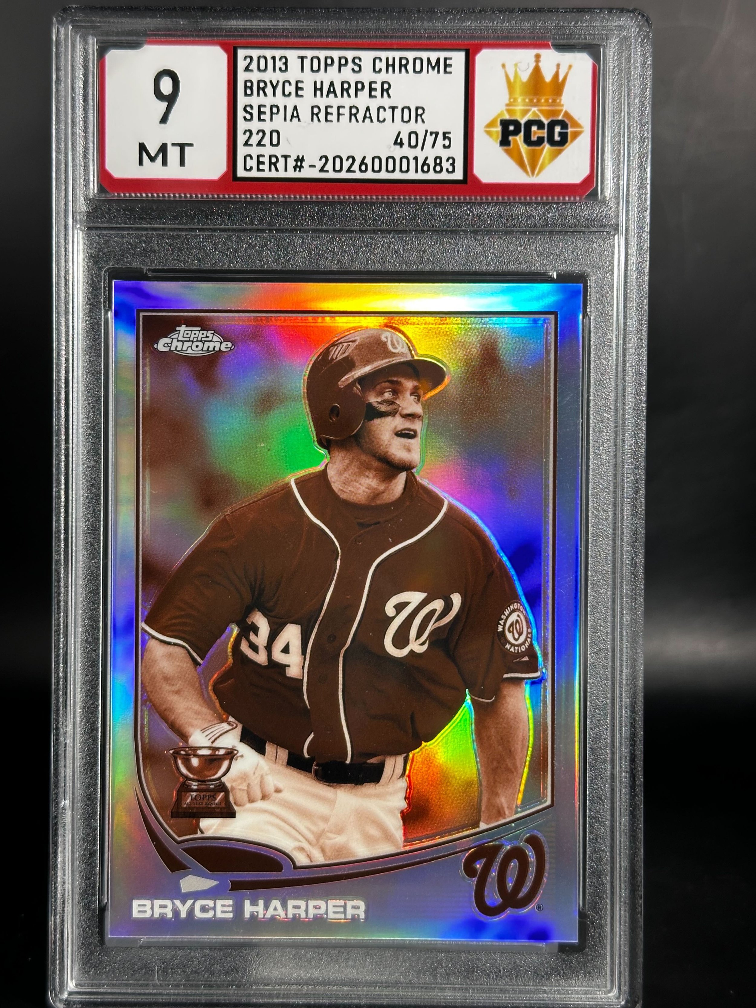 #20260001683 2013 BRYCE HARPER 9 MT