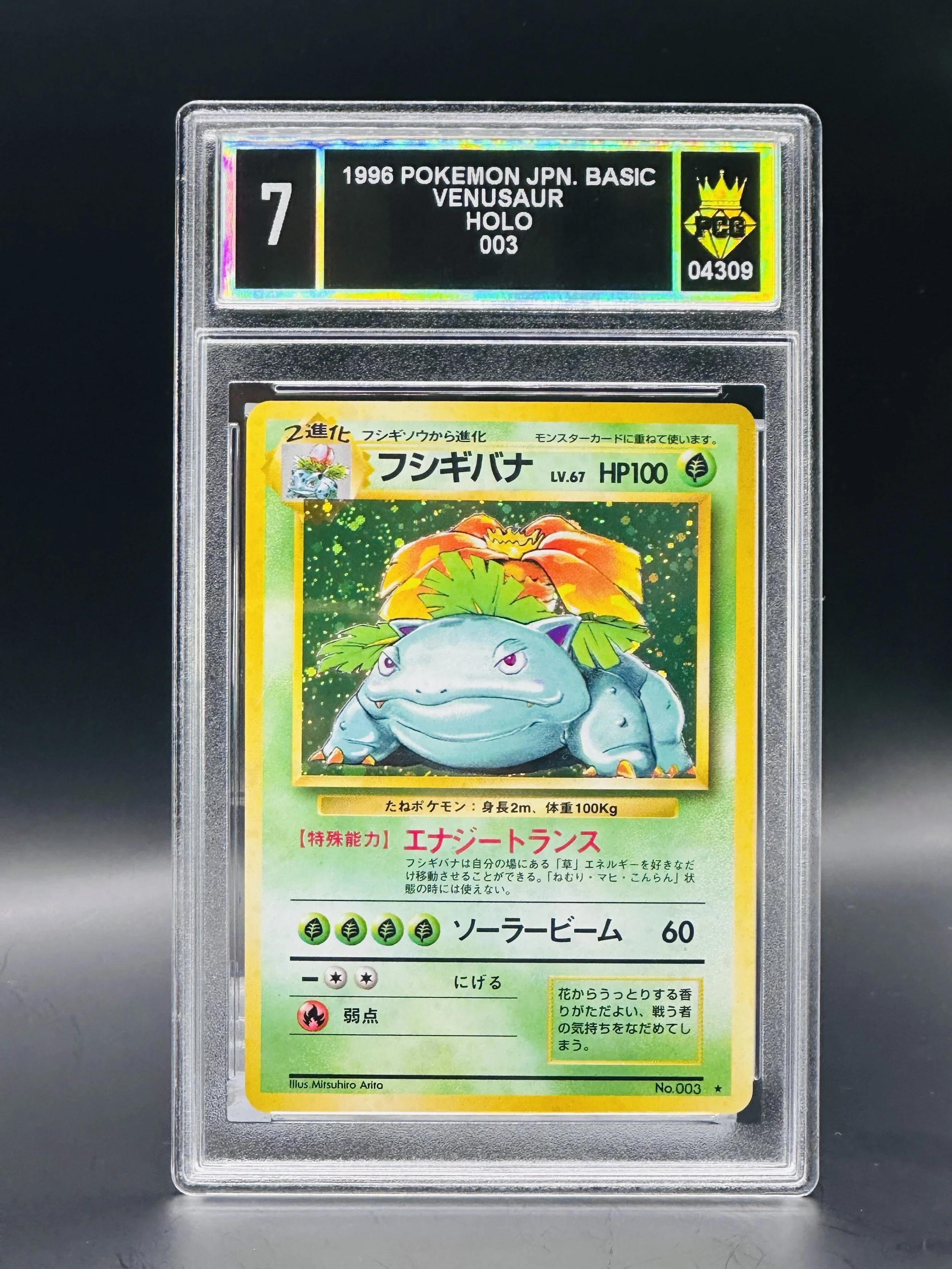 #04309 1996 VENUSAUR 7