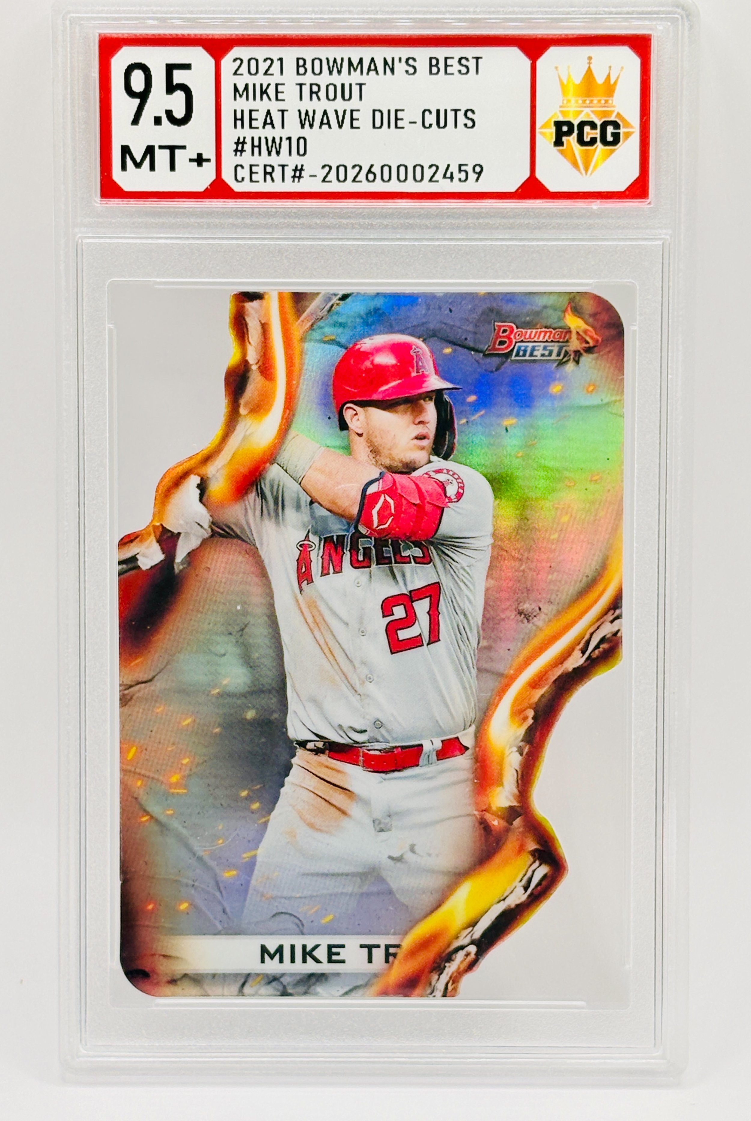 #20260002459 2021 MIKE TROUT 9.5 MT+