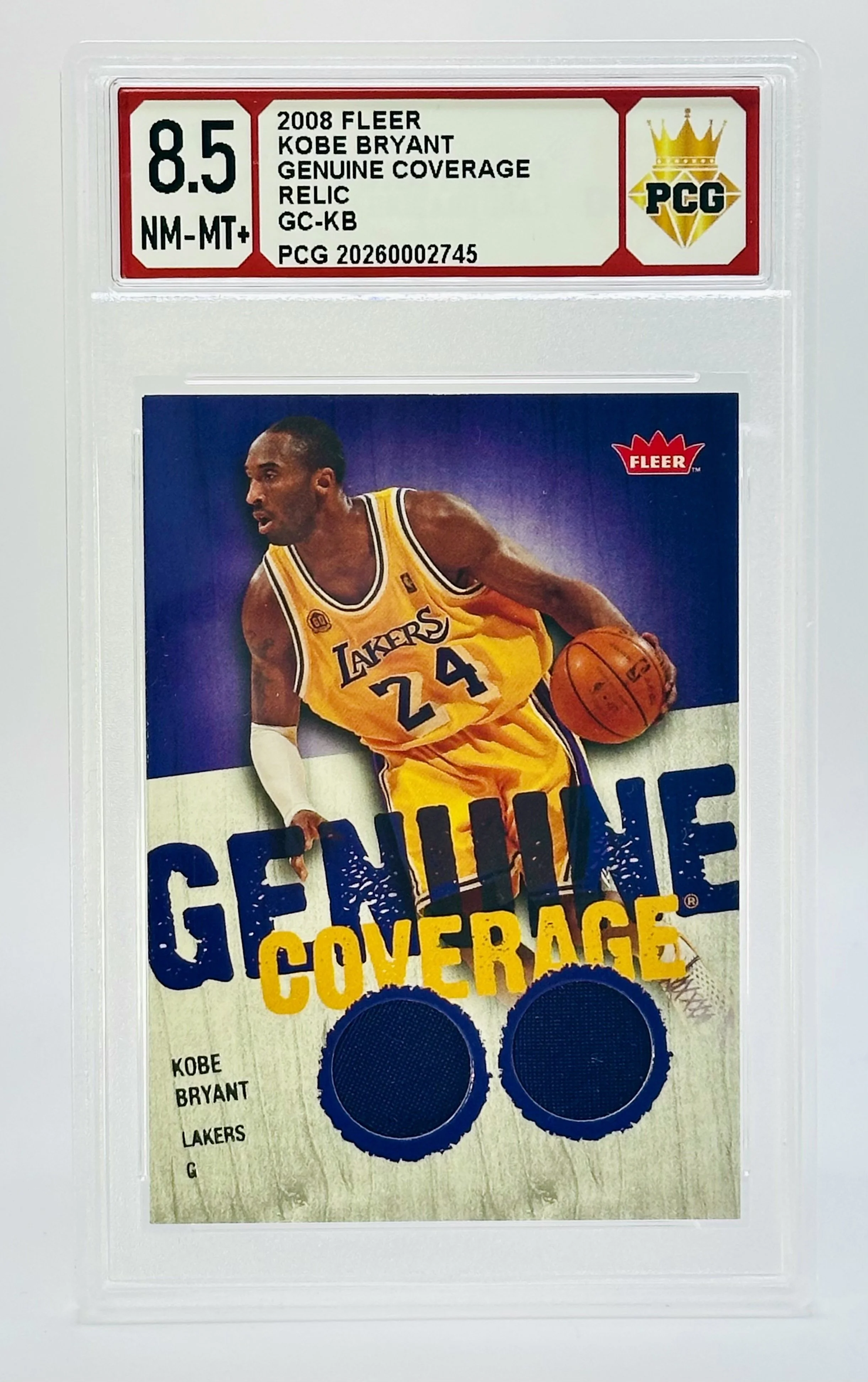 #20260002745 2008 KOBE BRYANT 8.5 NM-MT+