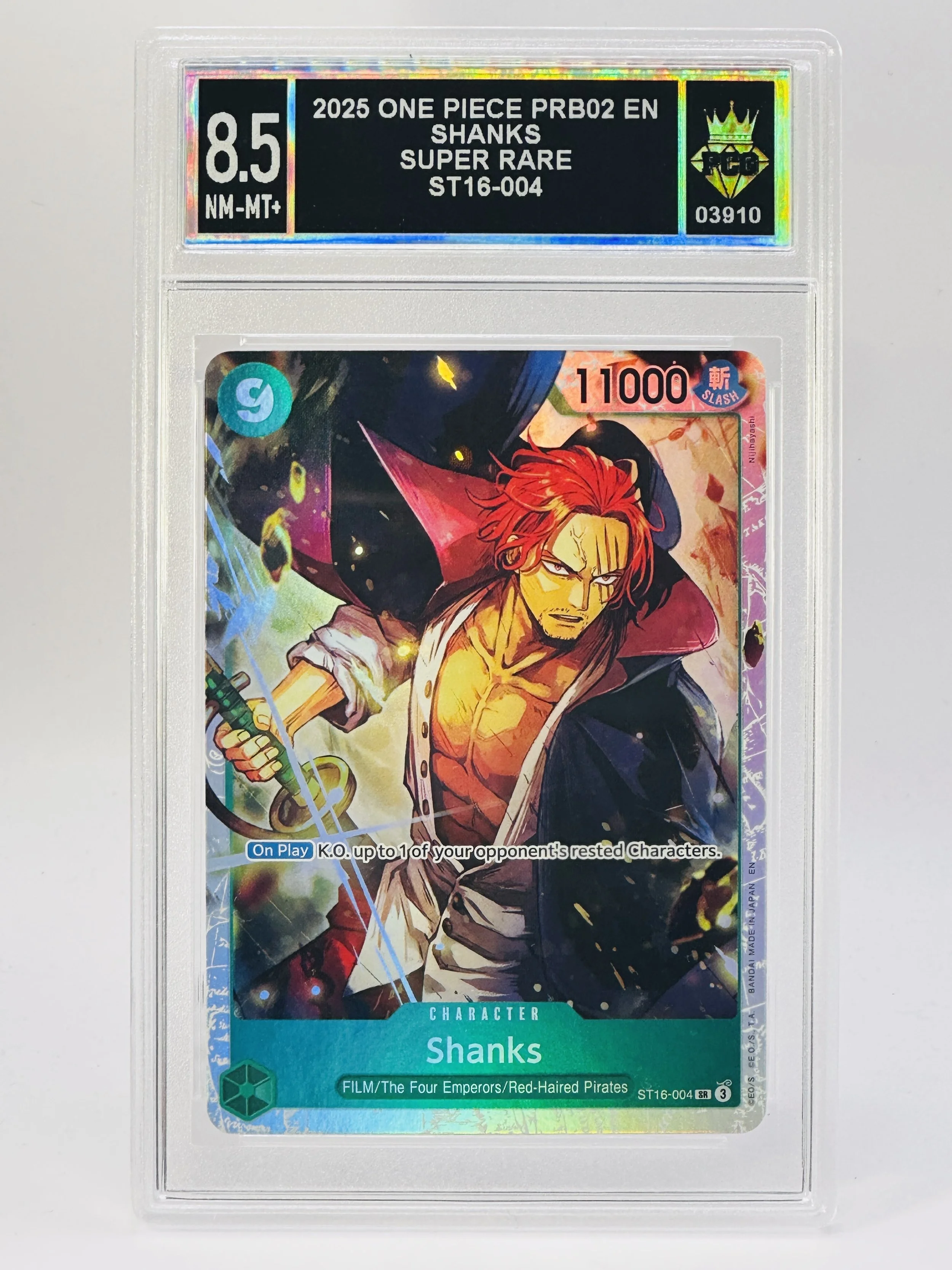 #20260003910 2025 SHANKS 8.5 NM-MT+