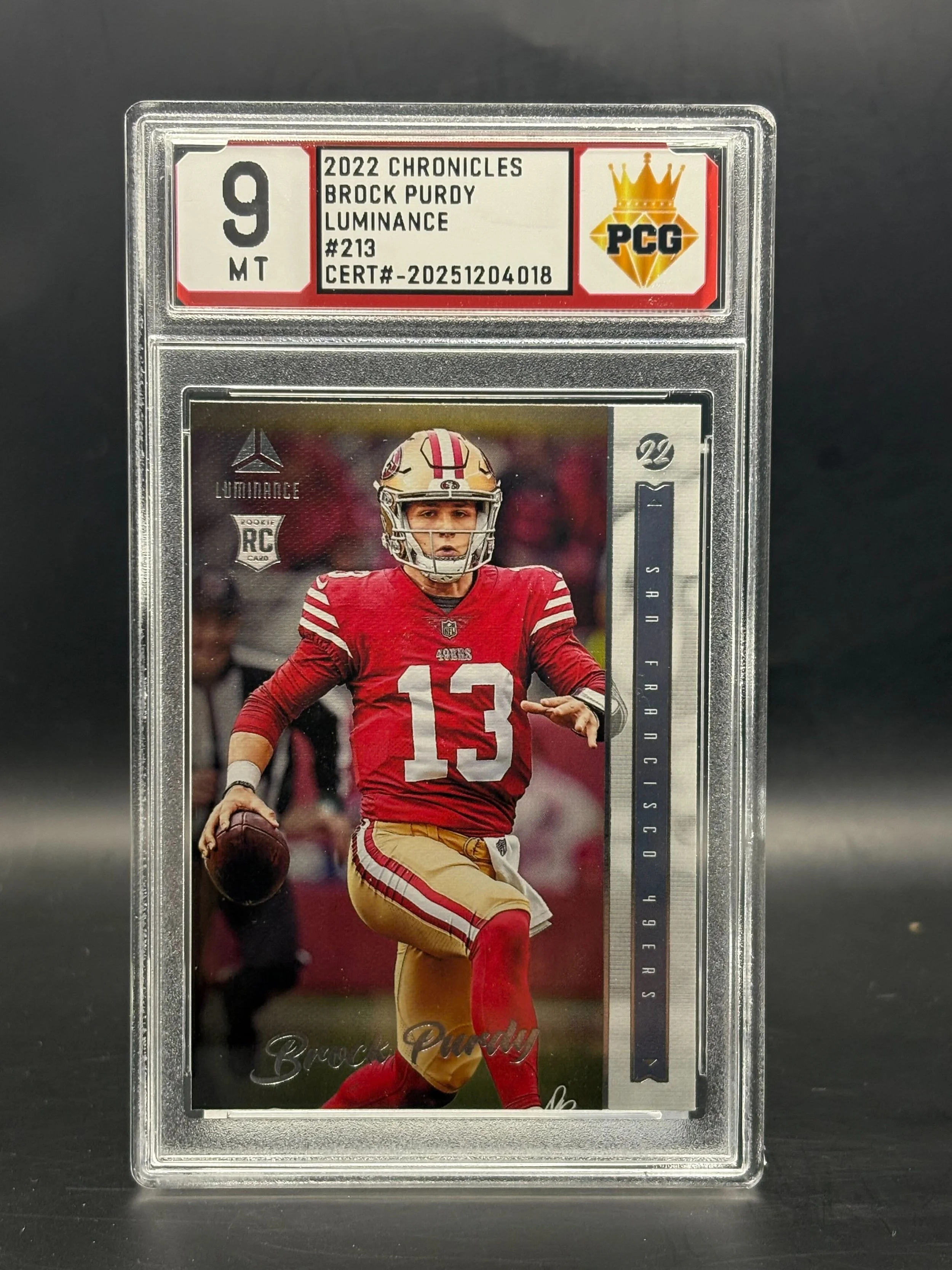 #20251204017 Brock Purdy 9 MT