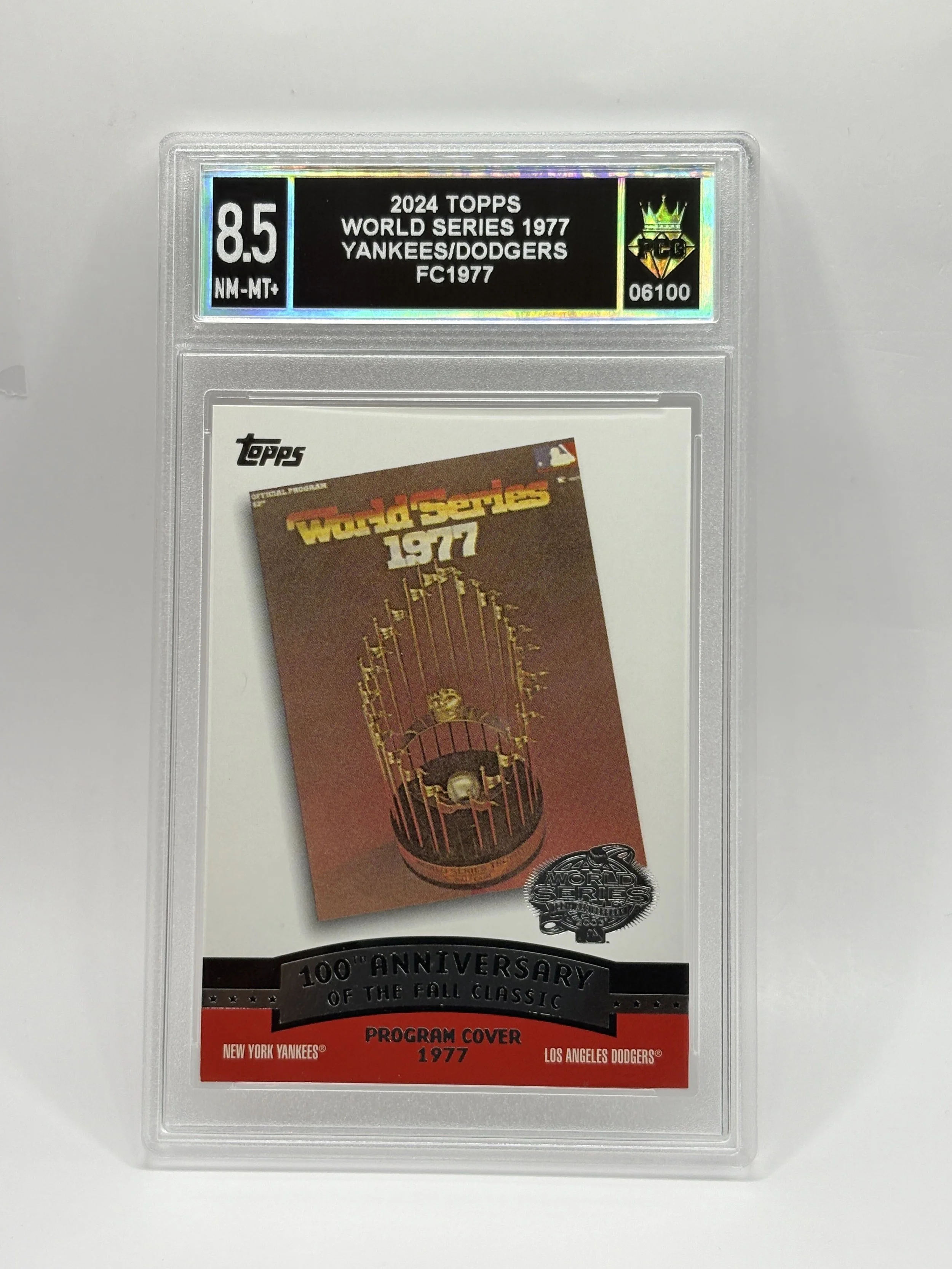 #20260006100 2024 WORLD SERIES 1977 8.5 NM-MT+