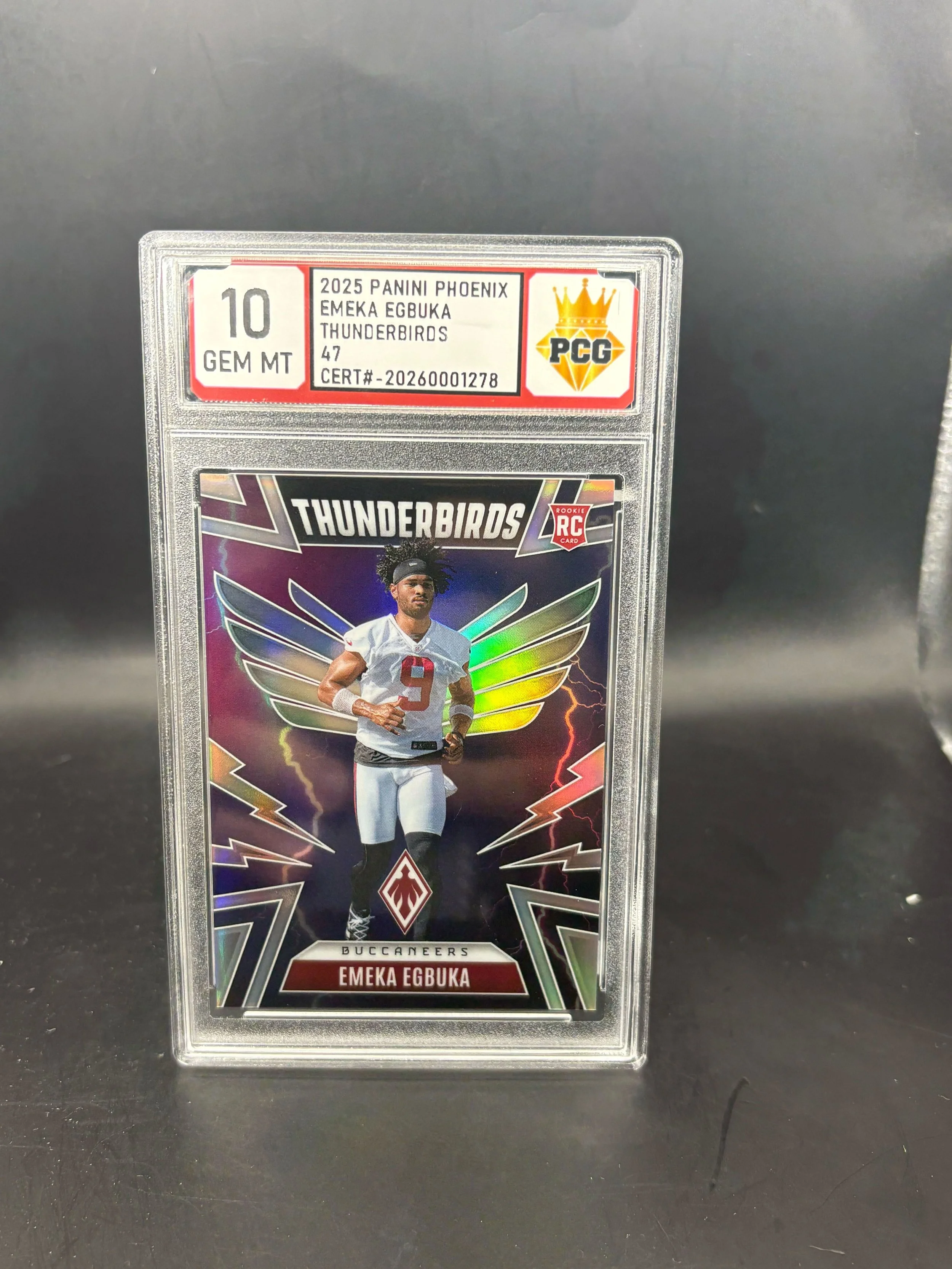 #20260001278 2025 EMEKA EGBUKA 10 GEM MT