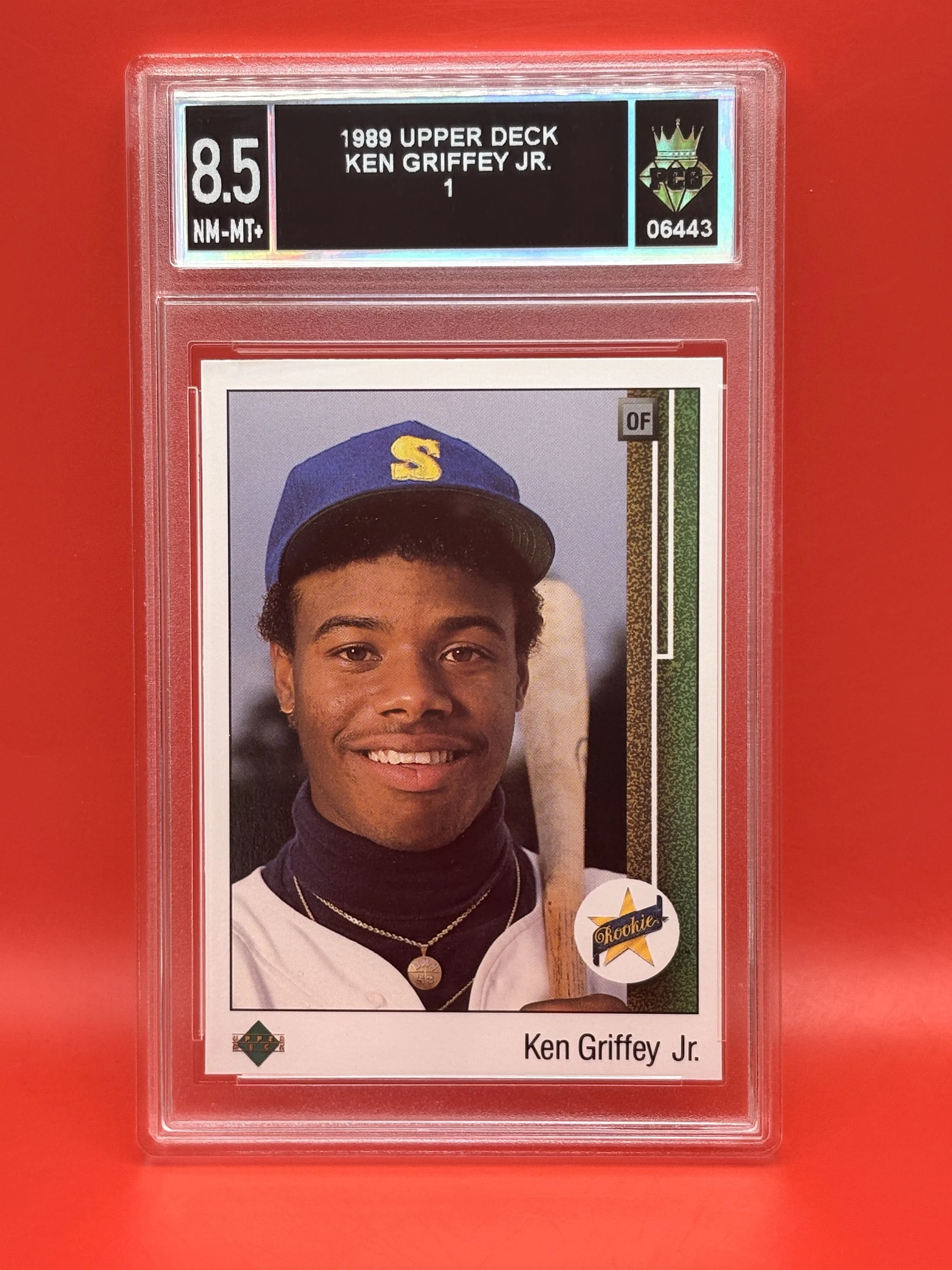 #06443 1989 KEN GRIFFEY JR. 8.5 NM-MT+