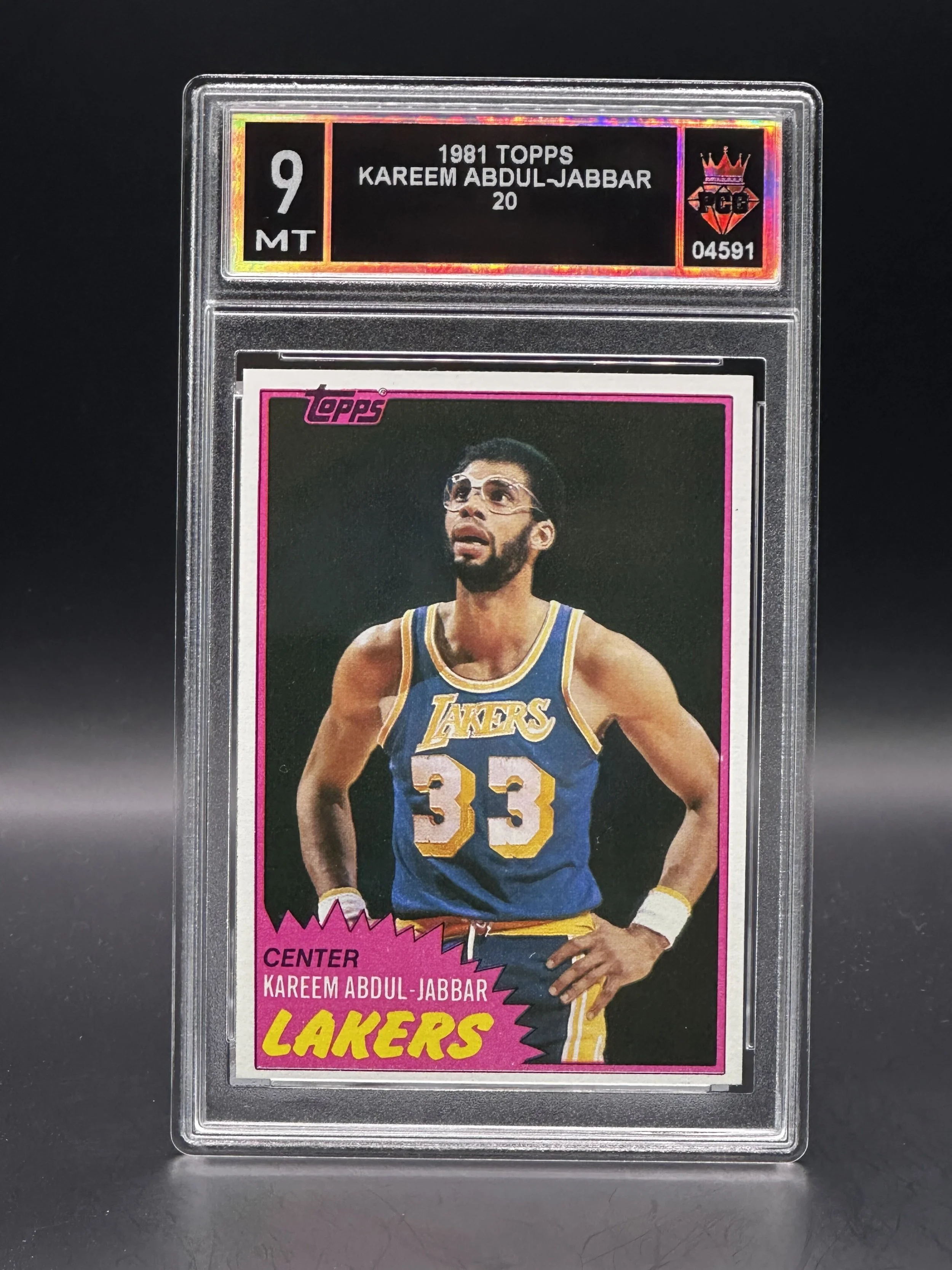 #04591 1981 KAREEM ABDUL-JABBAR 9 MT