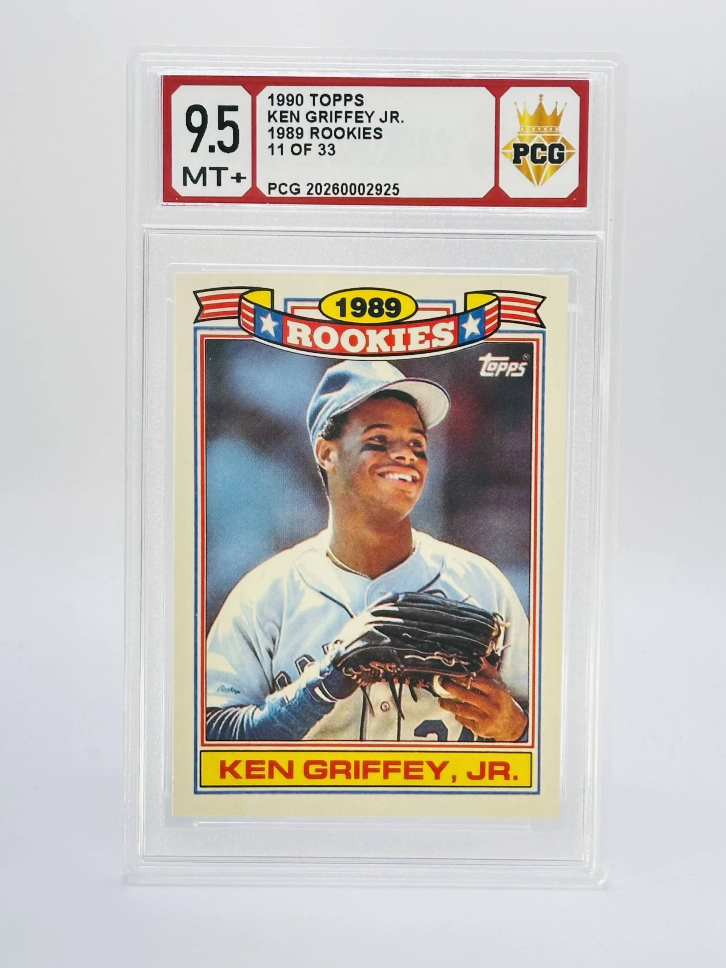#20260002925 1990 KEN GRIFFEY JR. 9.5 MT+