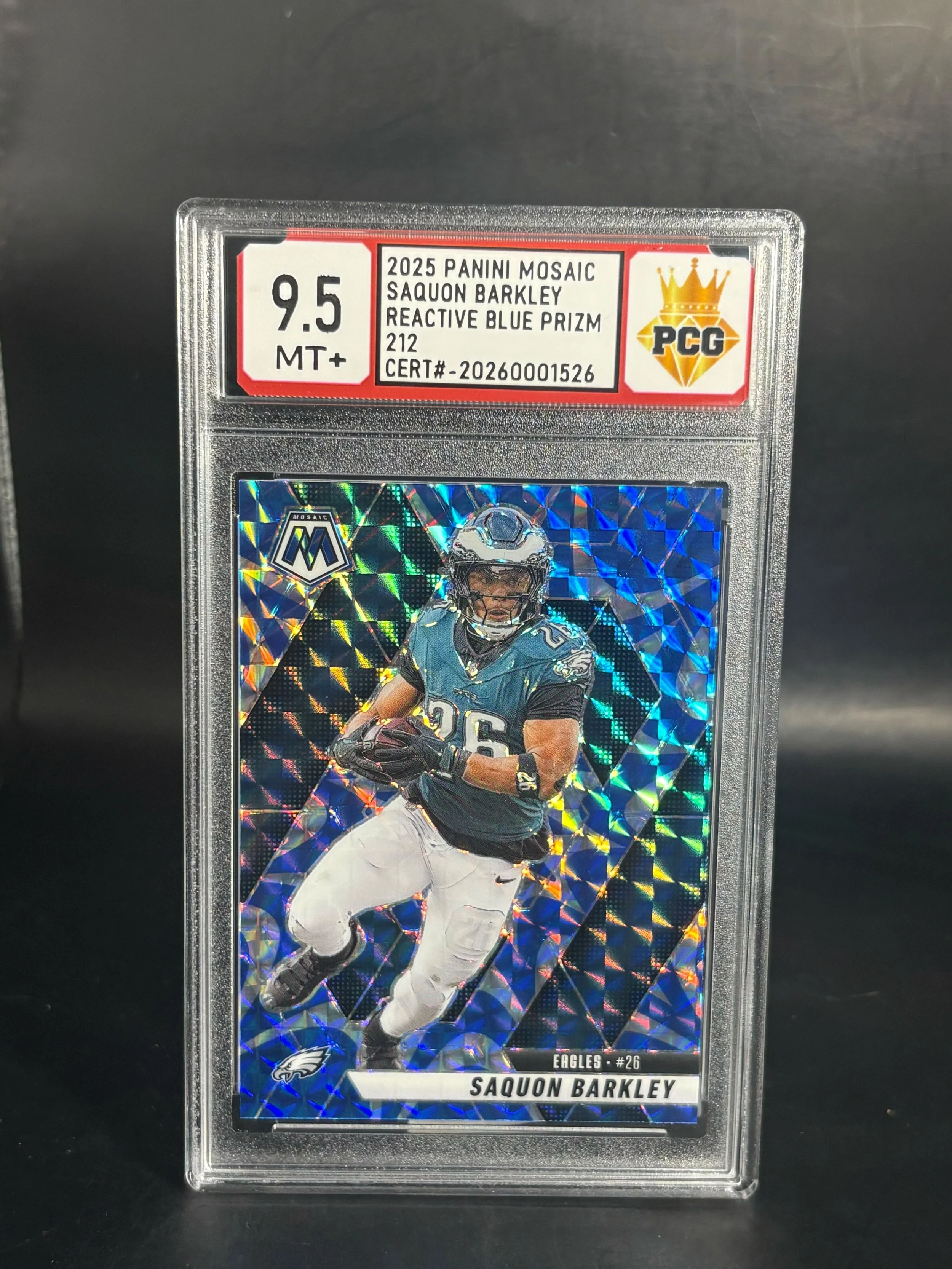 #20260001526 2025 SAQUON BARKLEY 9.5 MT+