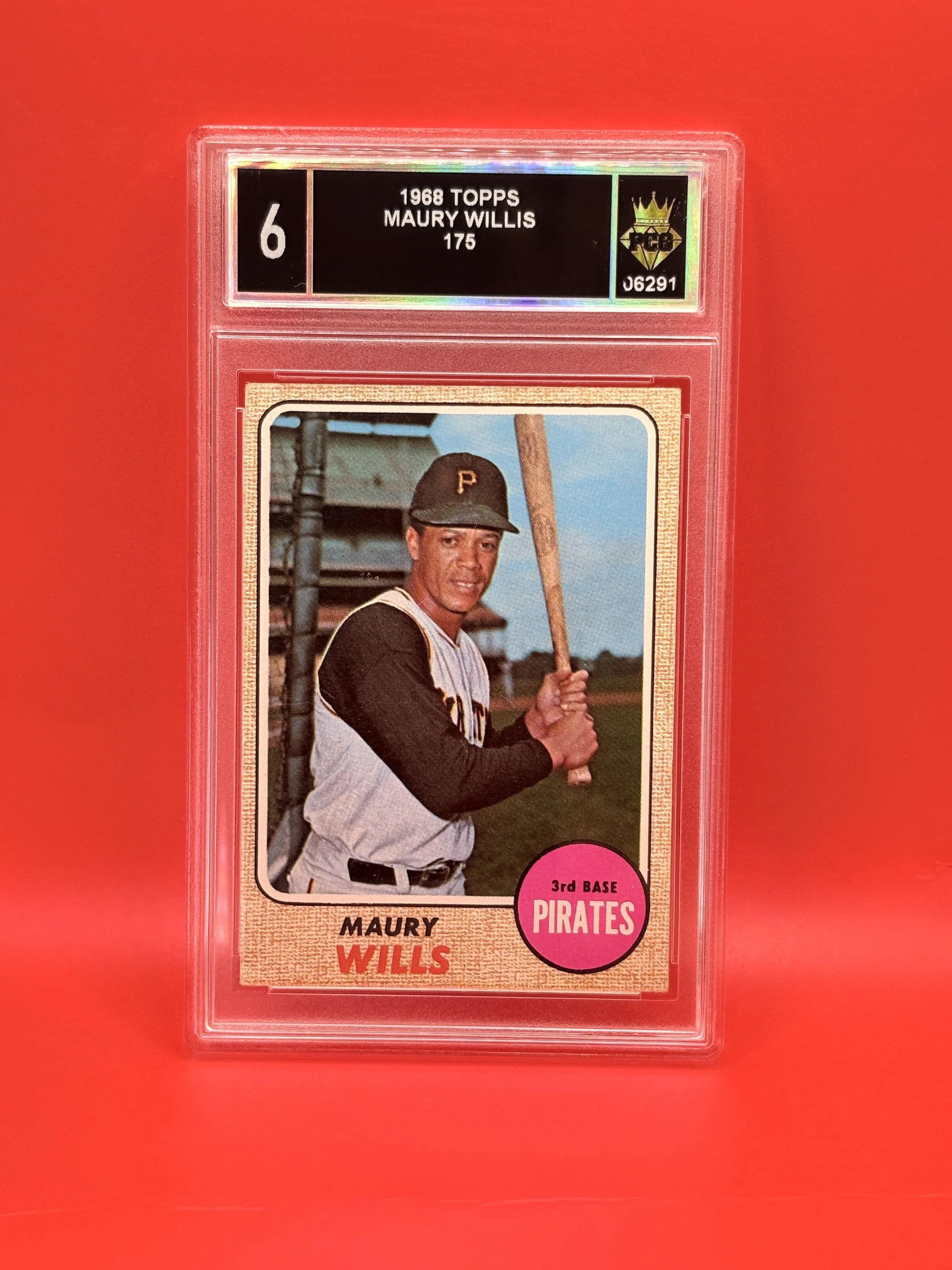 #06291 1968 MAURY WILLIS 6