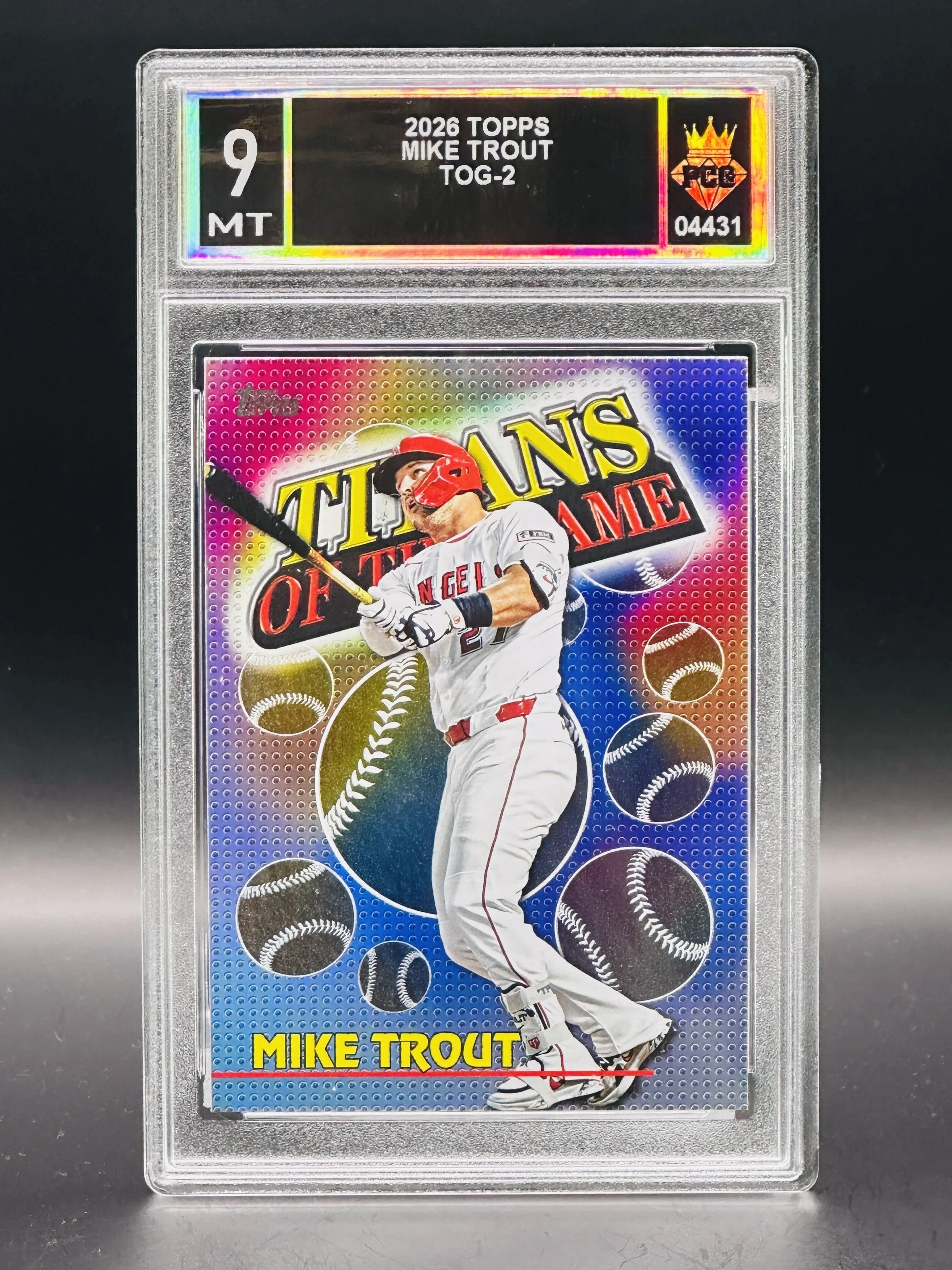 #04431 2026 MIKE TROUT 9 MT