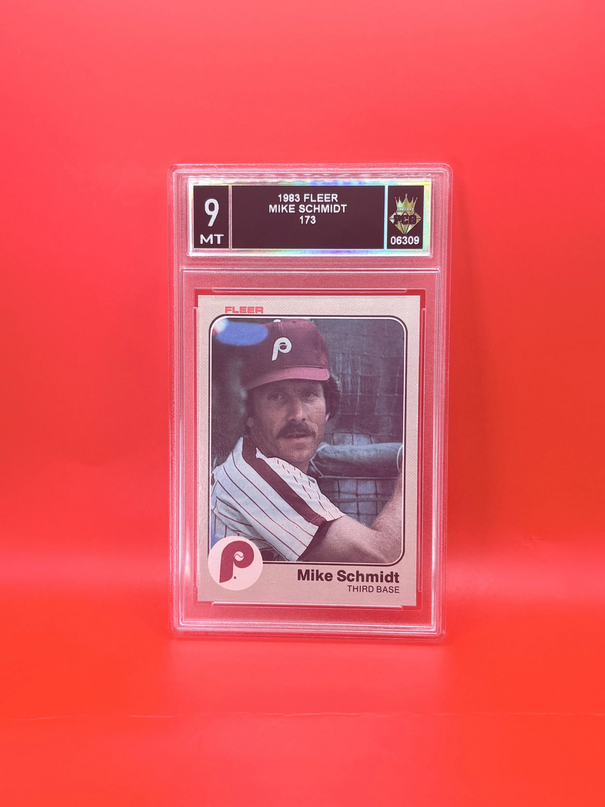 #06309 1983 MIKE SCHMIDT 9 MT