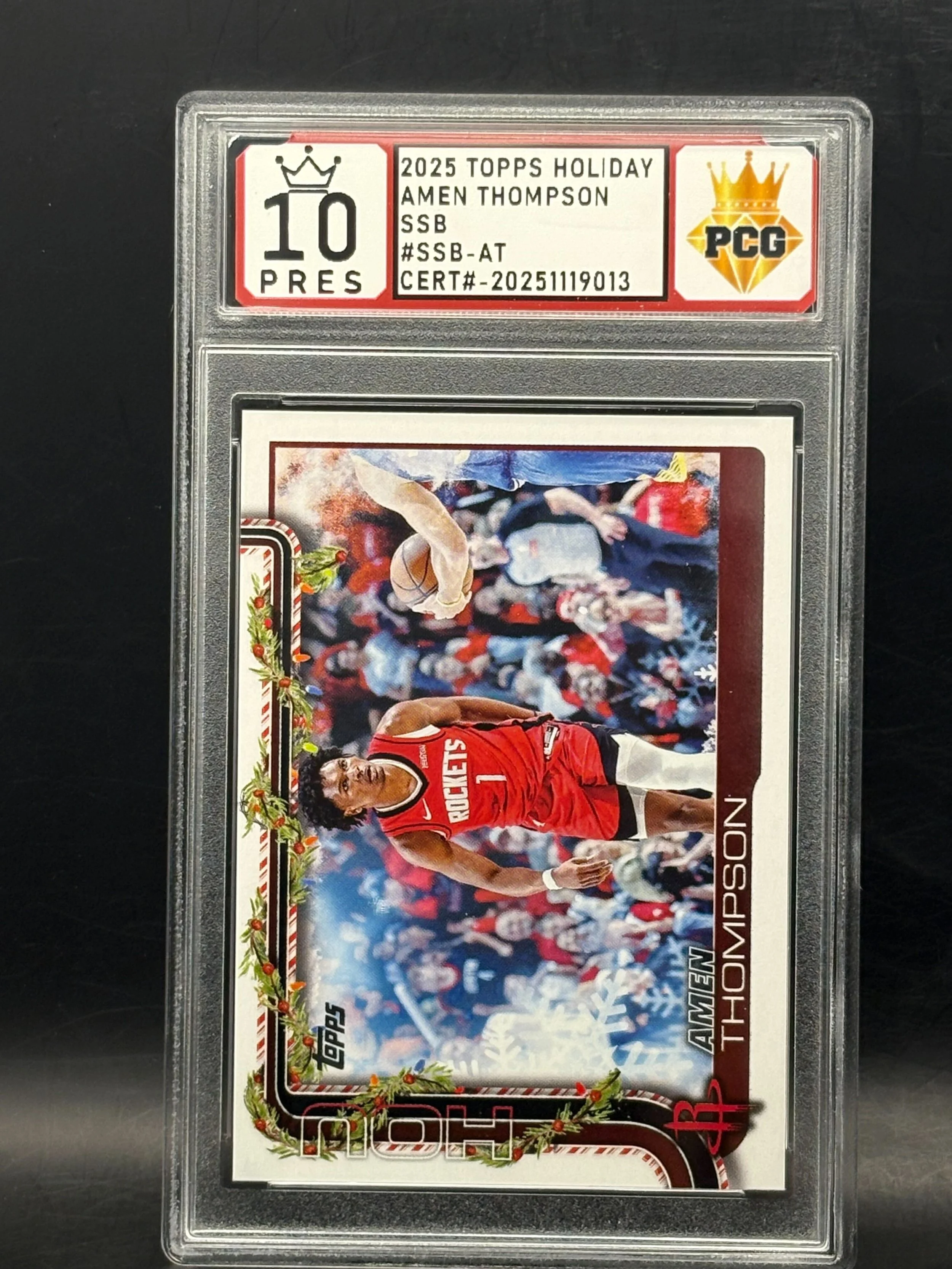 #20251119013 Amen Thompson SSP 10 Prestigious  (Highest Grade)