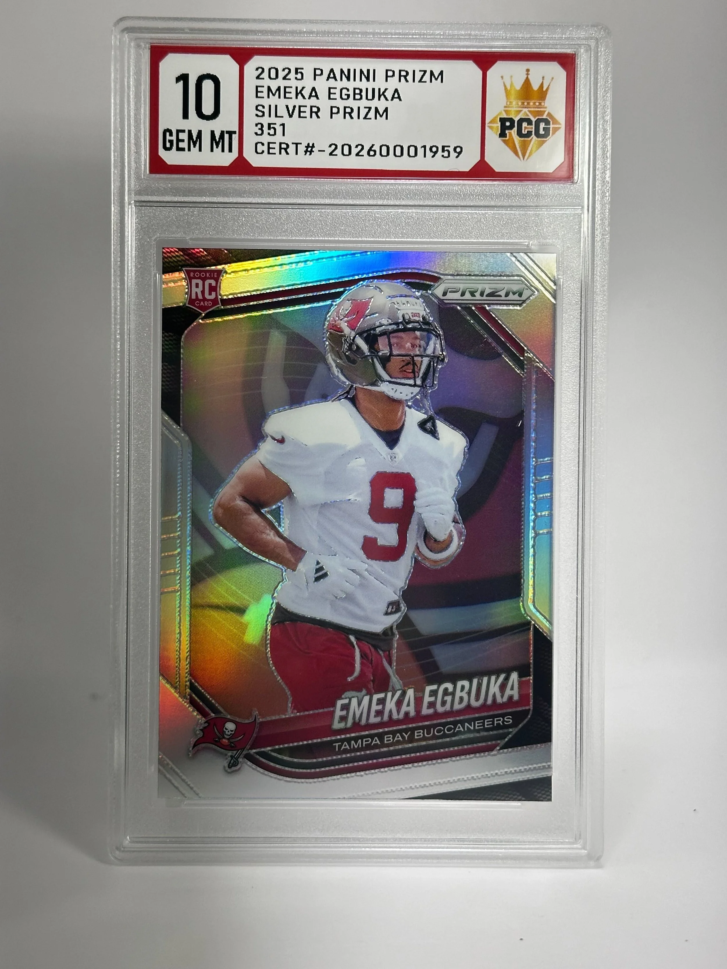 #20260001959 2025 EMEKA EGBUKA 10 GEM MT