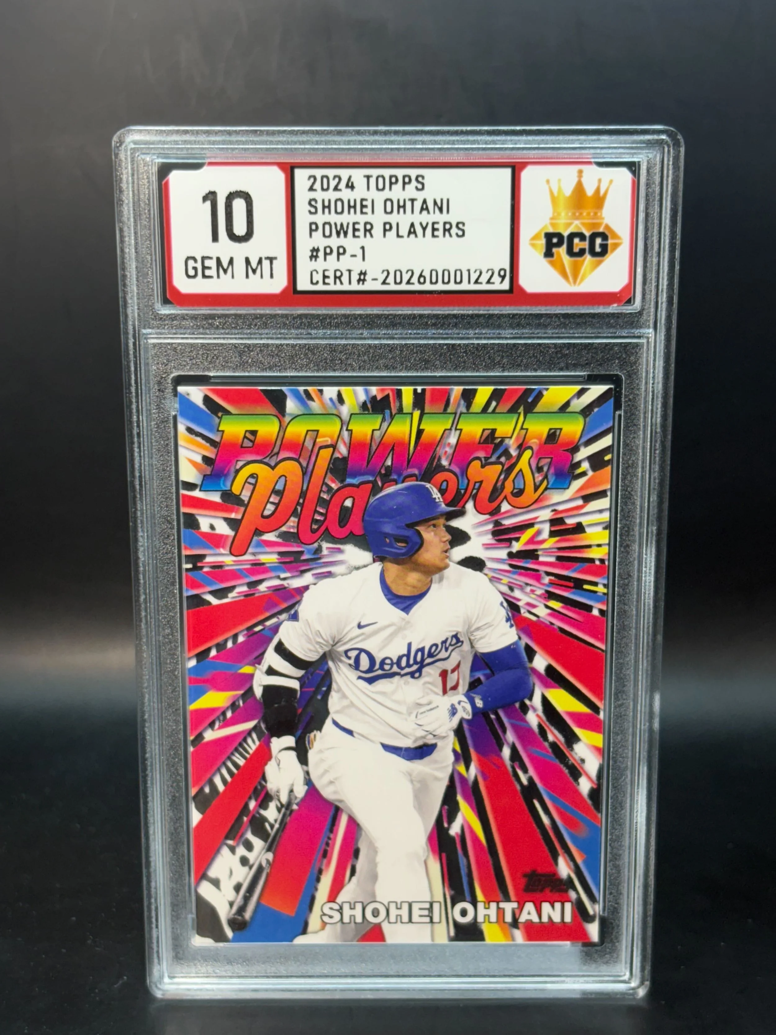 #20260001229 2024 SHOHEI OHTANI 10 GEM MT