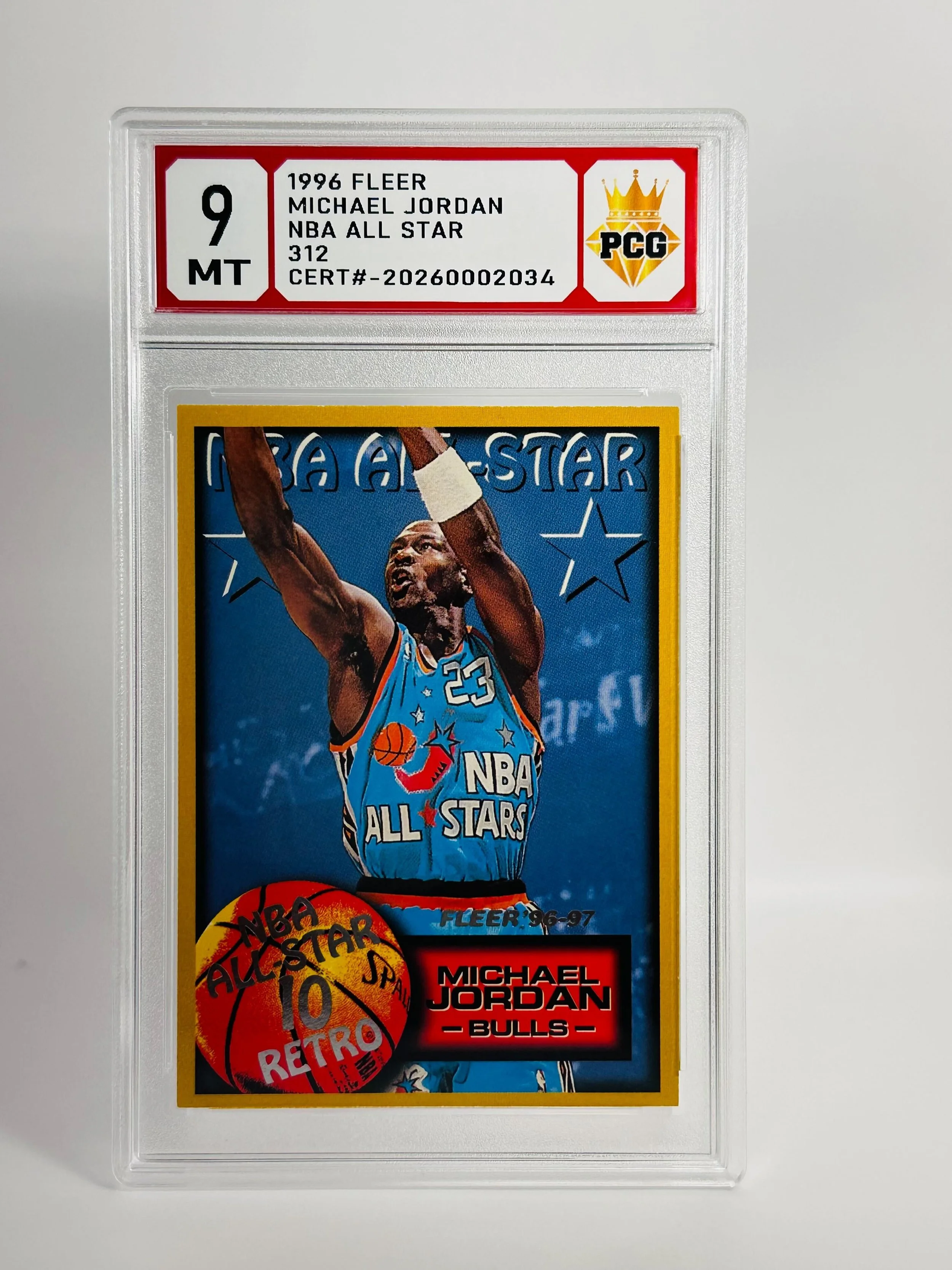 #20260002034 1996 MICHAEL JORDAN 9 MT