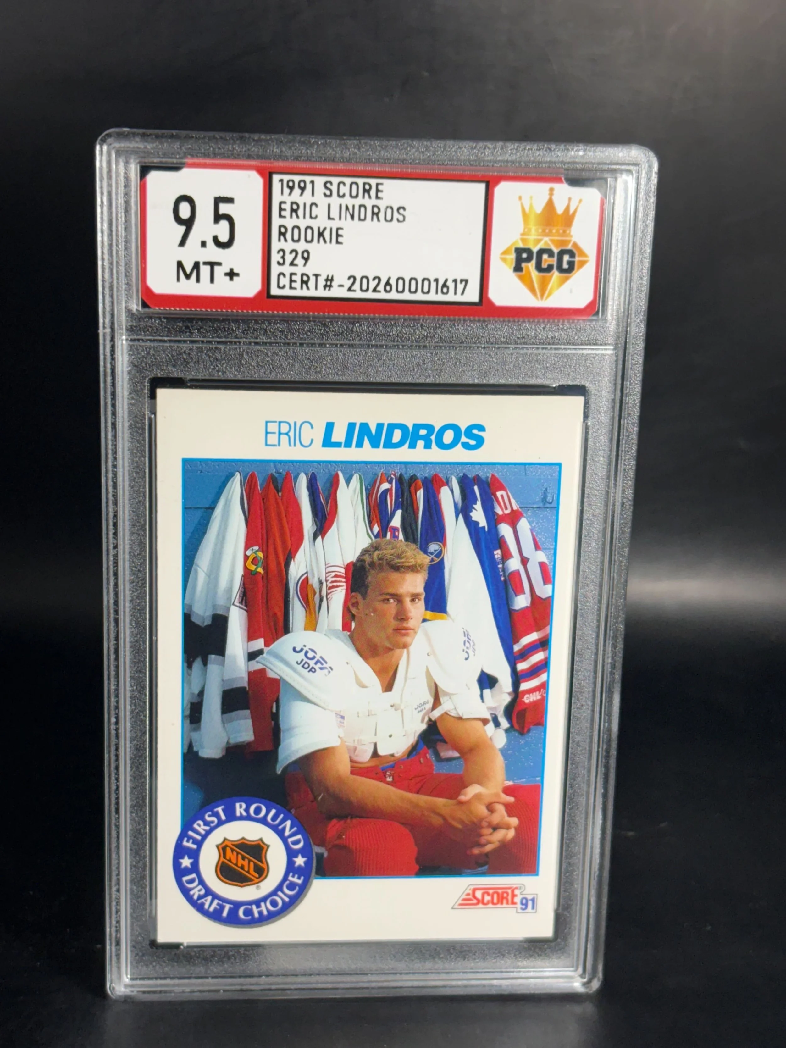 #20260001617 1991 ERIC LINDROS 9.5 MT