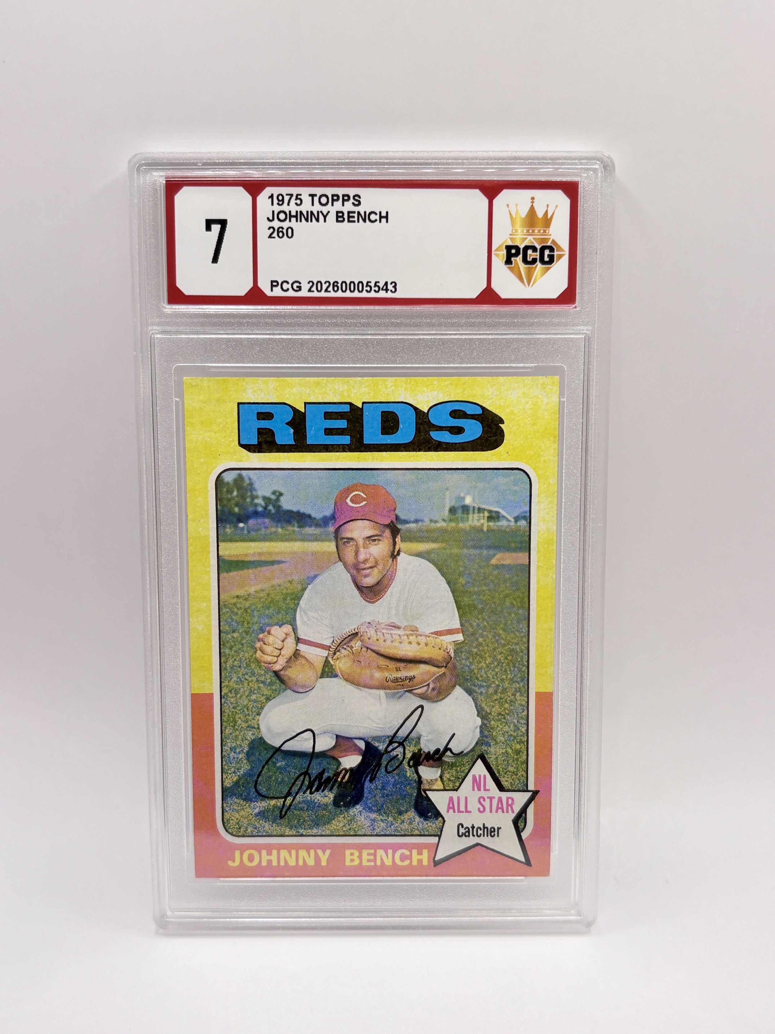 #20260005543 1975 JOHNNY BENCH 7