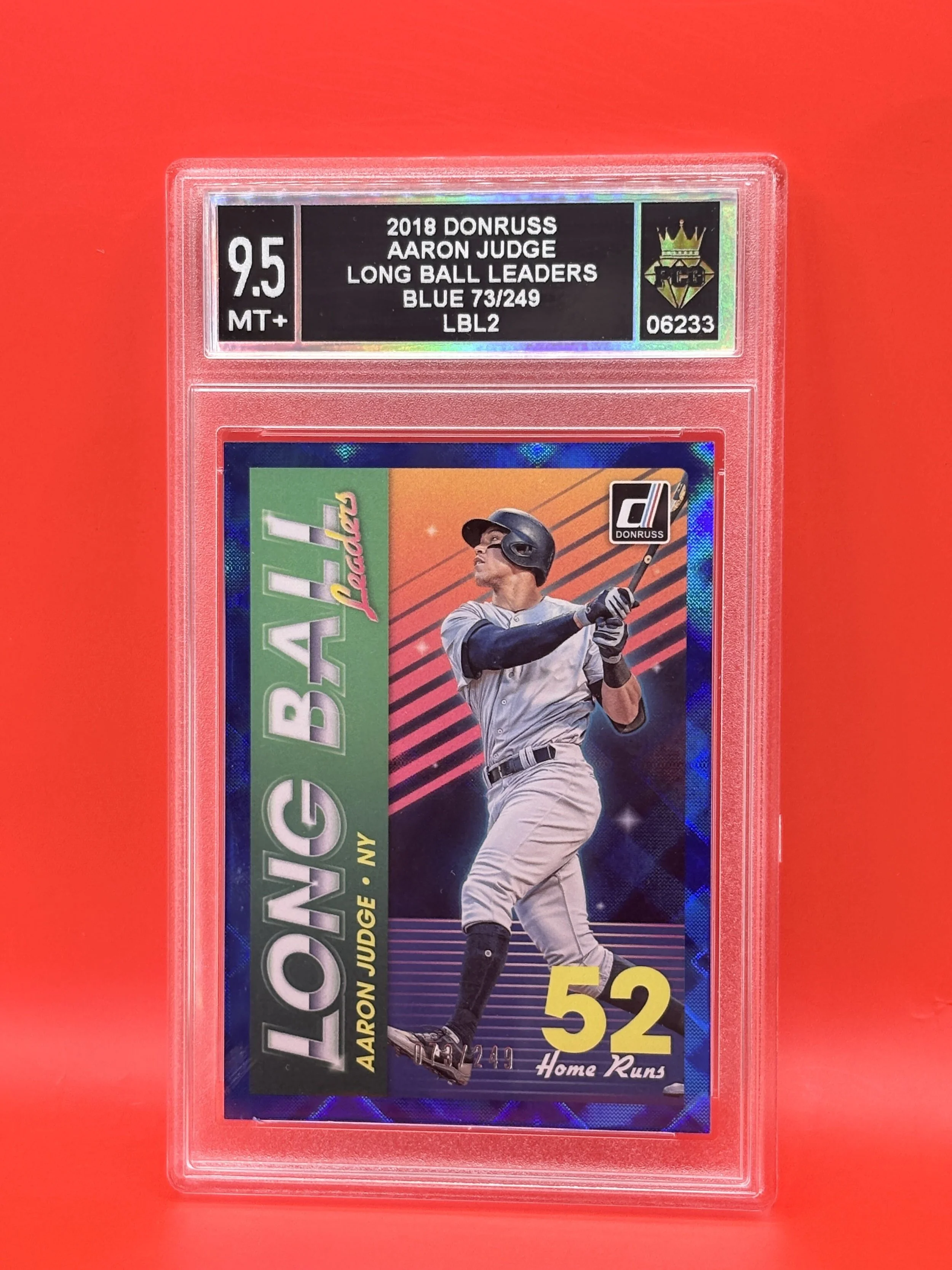 #06233 2108 AARON JUDGE 9.5 MT+