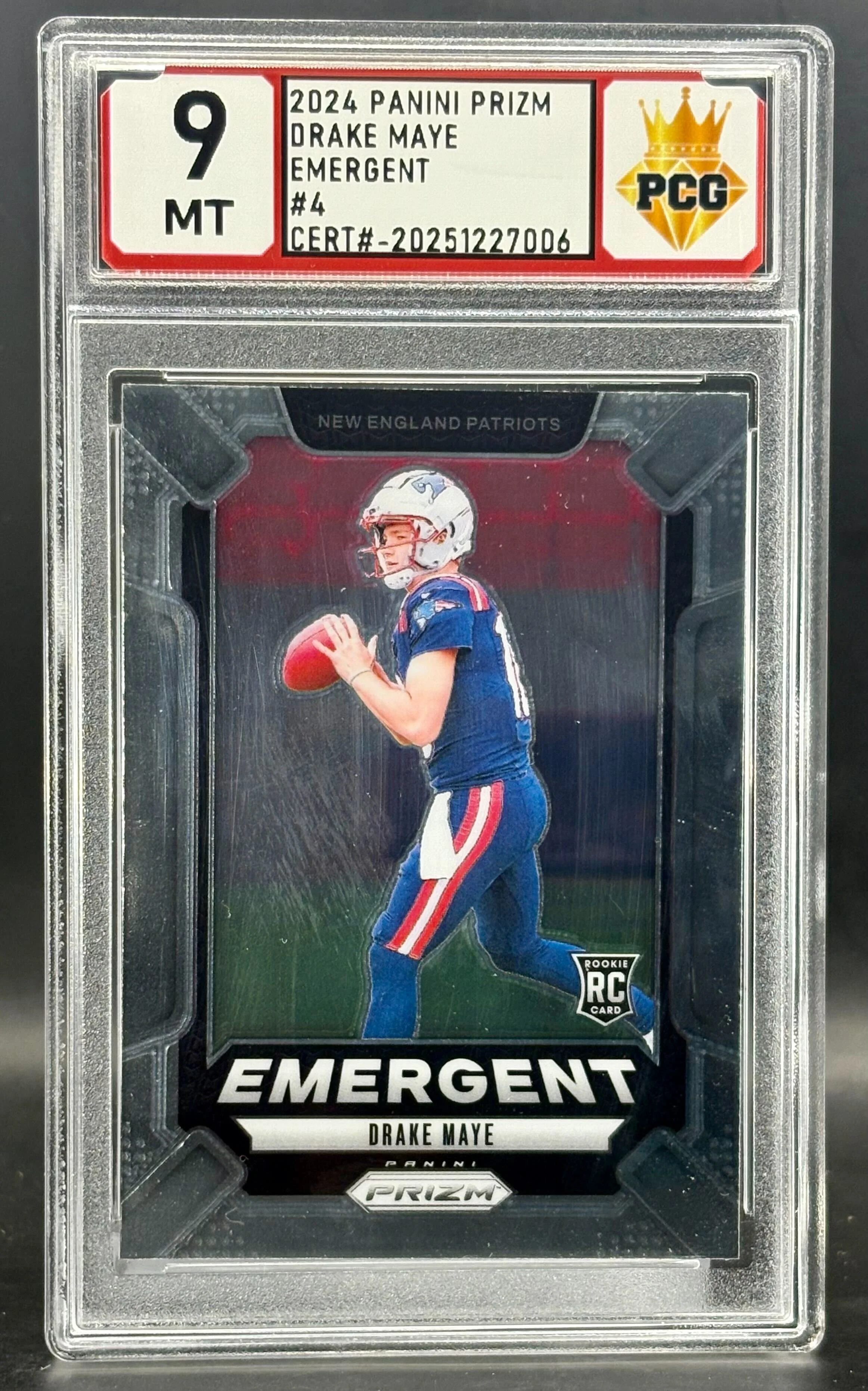 #20251227006 Drake Maye 9 MT
