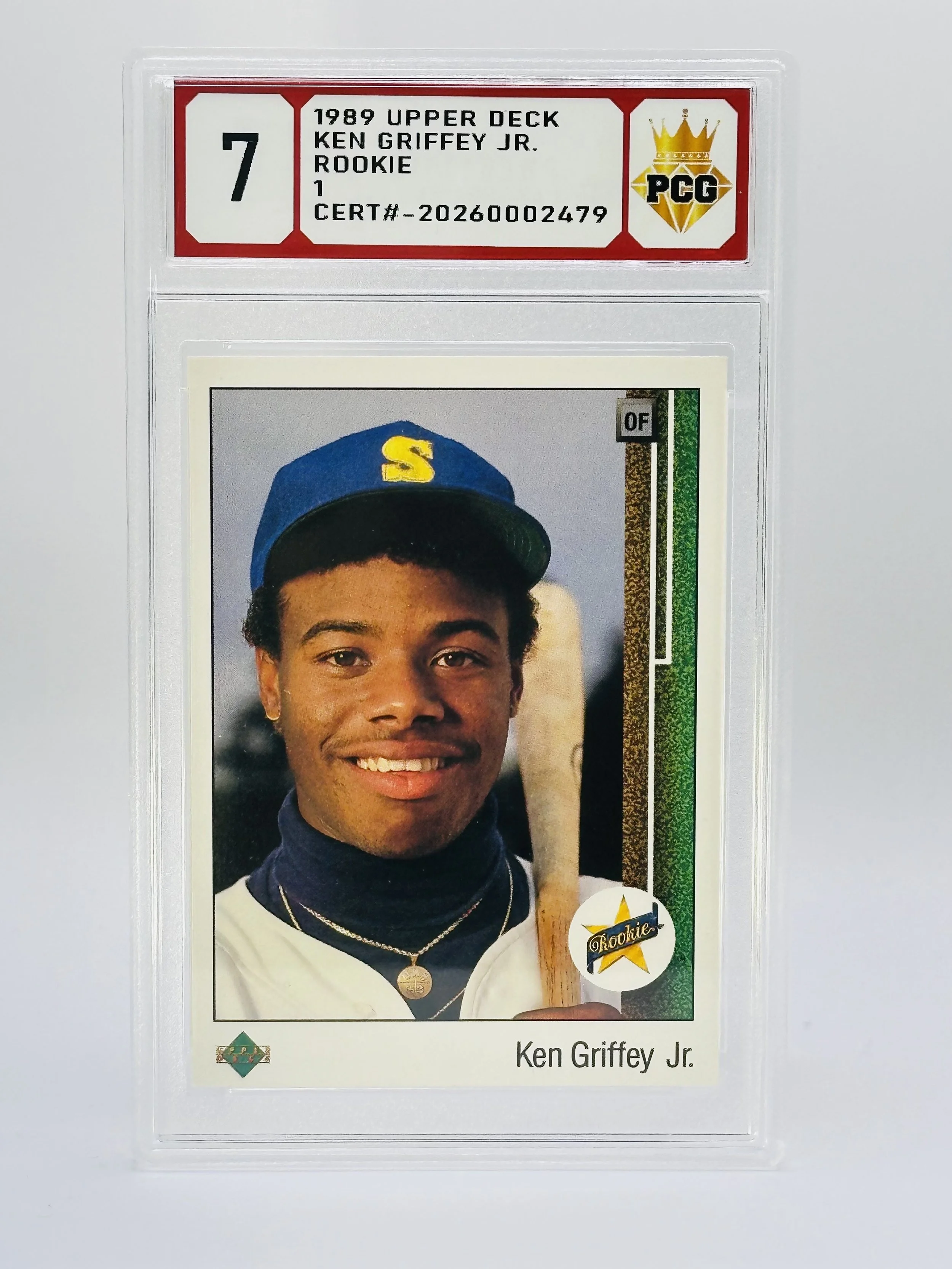 #20260002479 1989 KEN GRIFFEY JR. RC 7