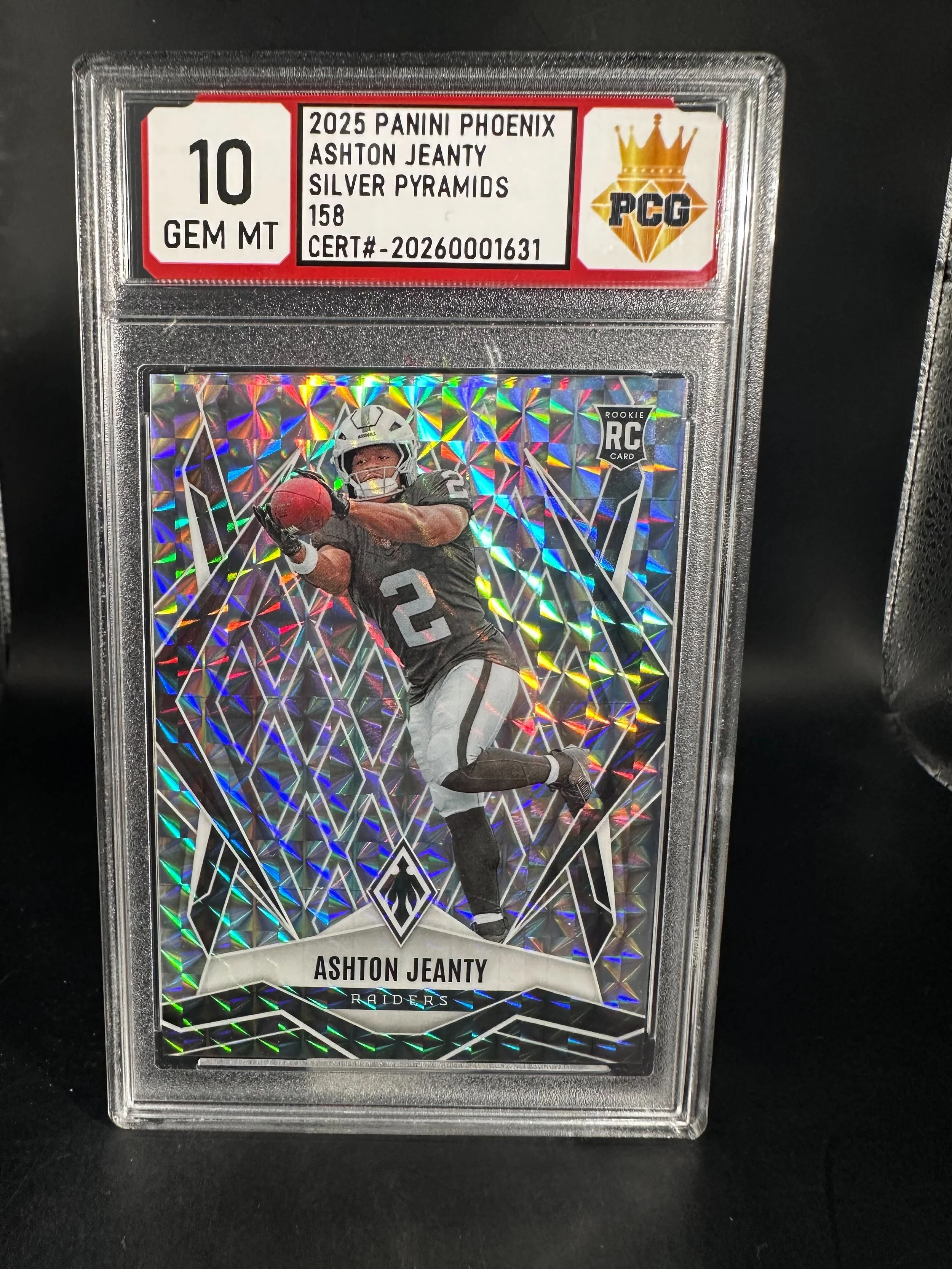 #20260001631 2025 ASHTON JEANTY 10 GEM MT